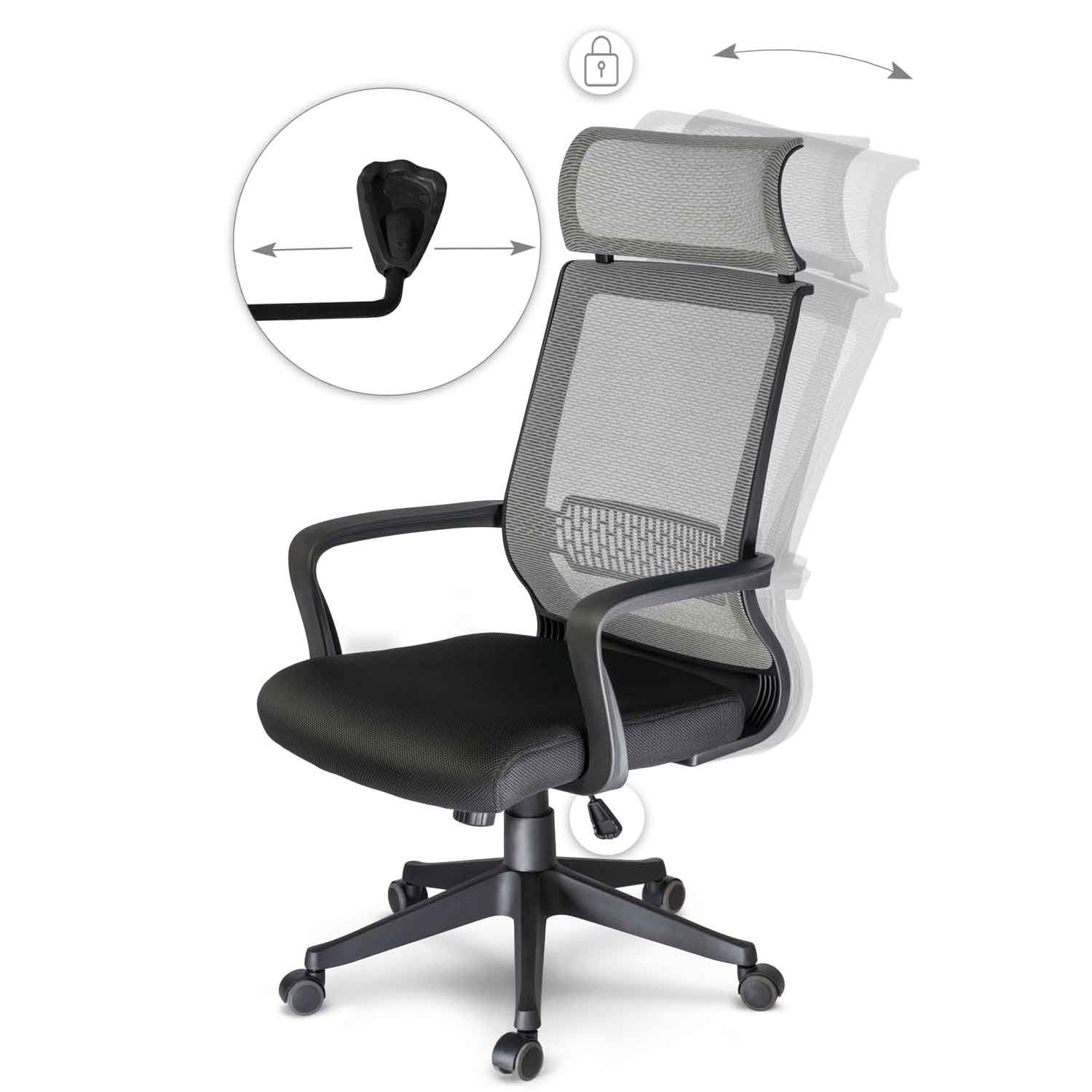 Nosbergi mikrovõrgust pöörlev kontoritool - kallutusmehhanism - Image 8