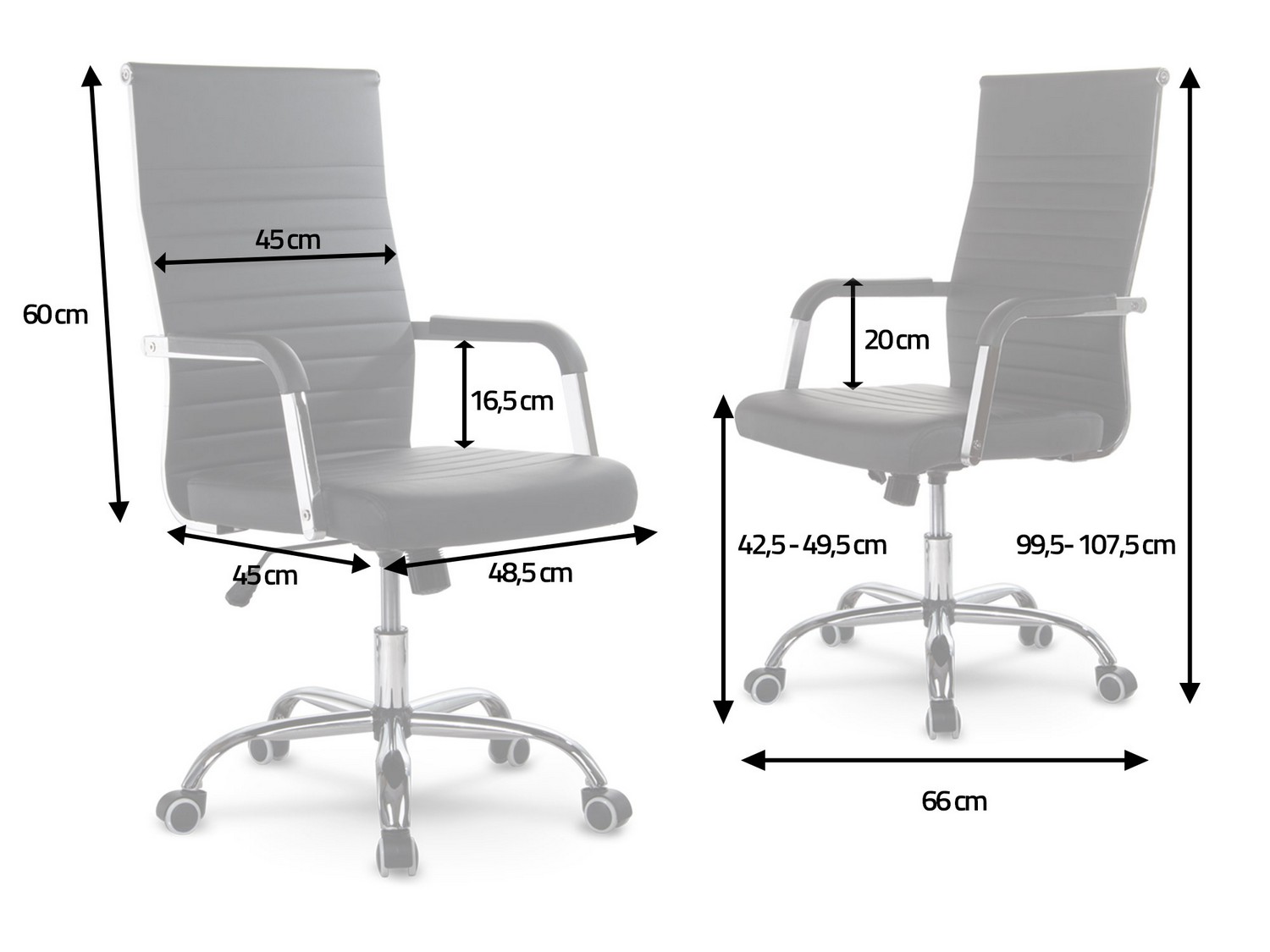 Moodsa disainiga kontoritool Sofotel Boston, pruun - Image 6