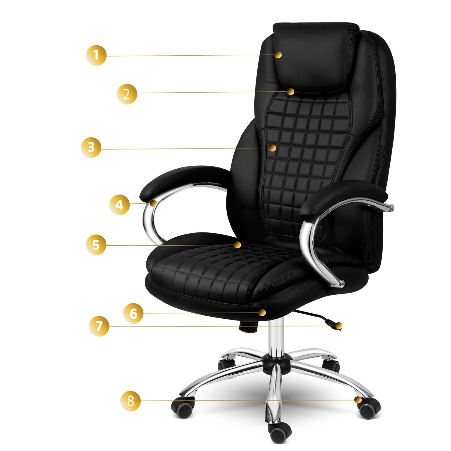 Sofotel Batory kontoritool - must - 240800 - Image 5