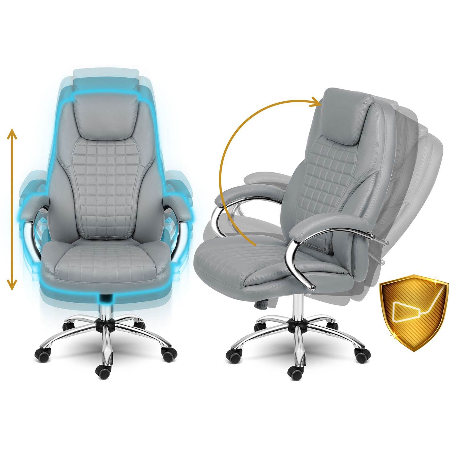 Sofotel Batory kontoritool - helehall - Image 6