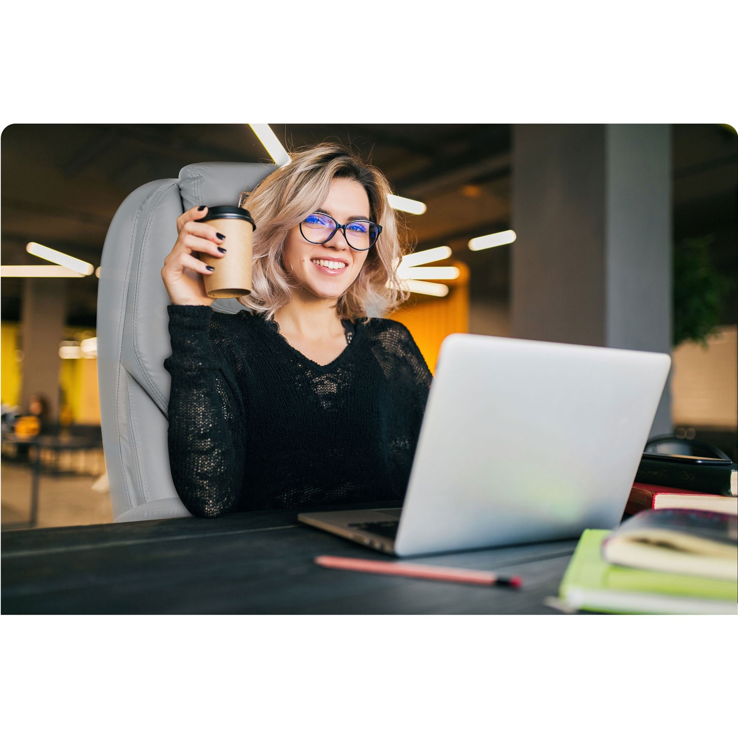 Sofotel Batory kontoritool - helehall - Image 12