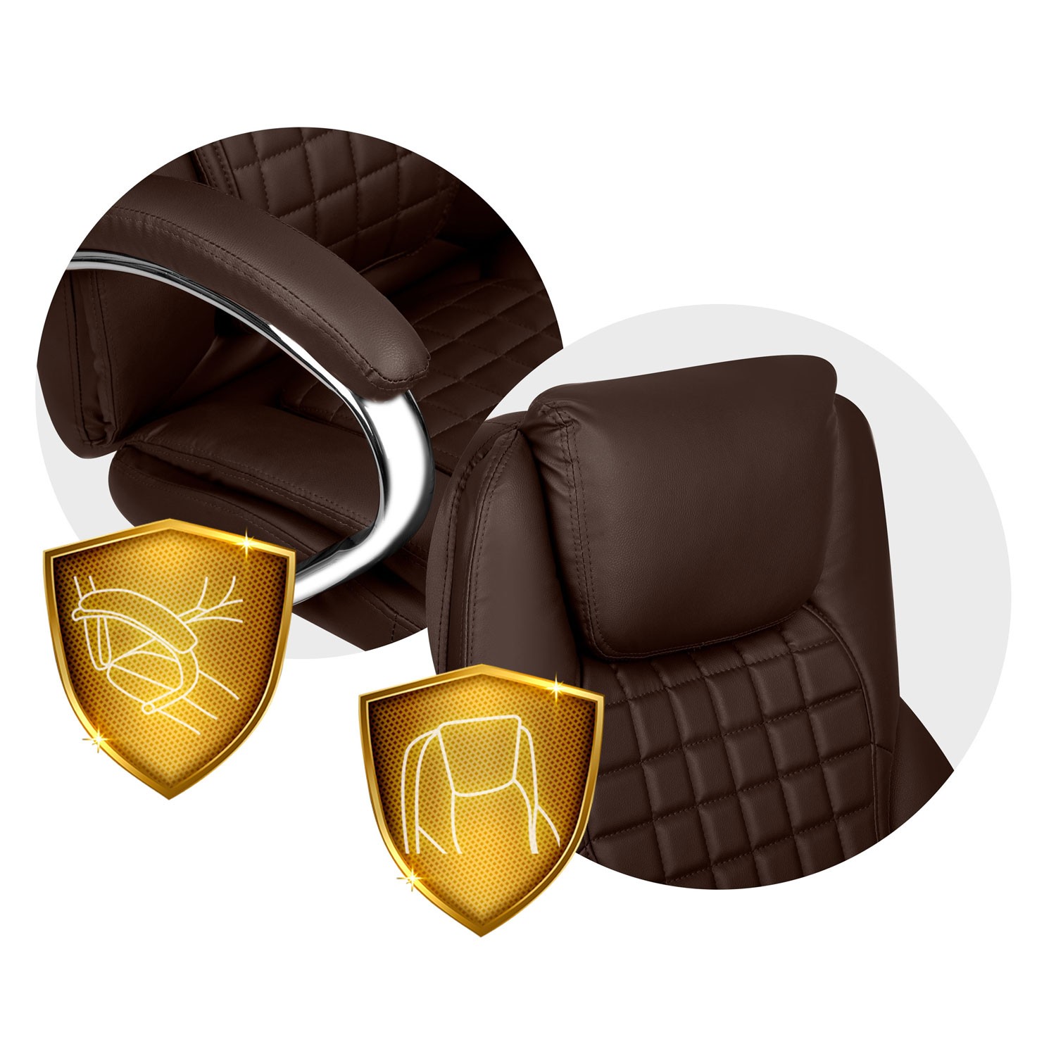 Sofotel Batory kontoritool - kastan - Image 8