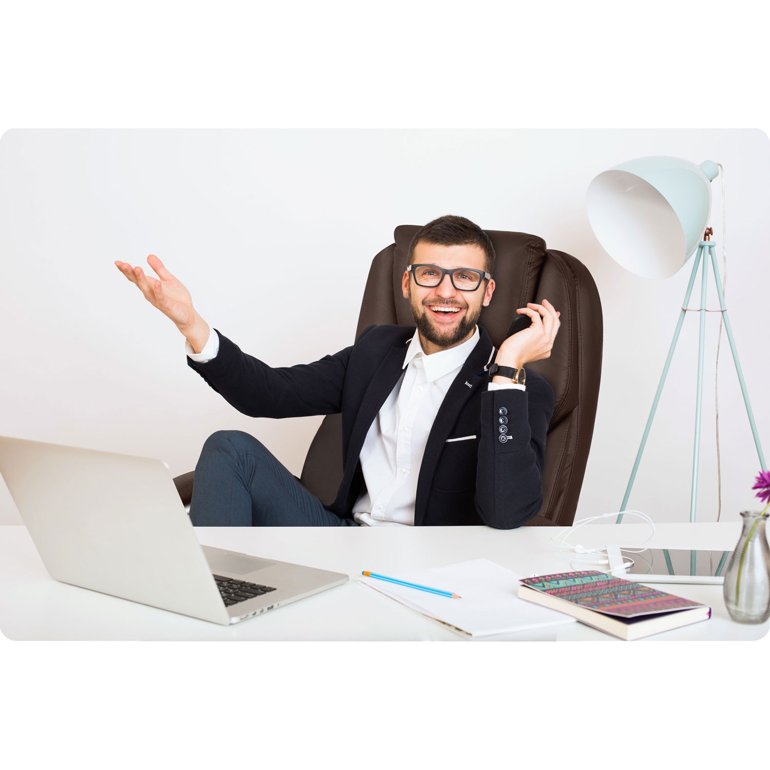 Sofotel Batory kontoritool - kastan - Image 13