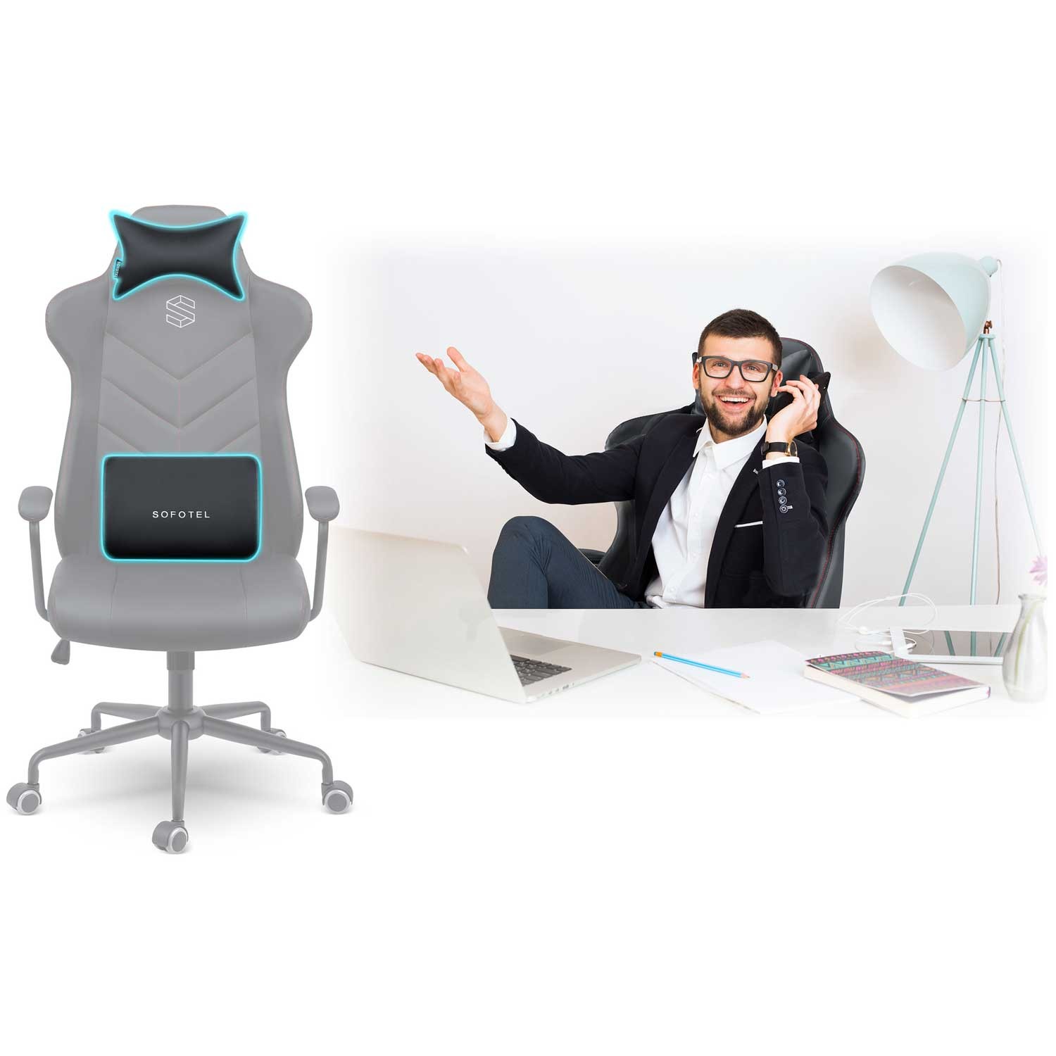 Sofotel Verona kontoritool - must - 2580 - Image 7