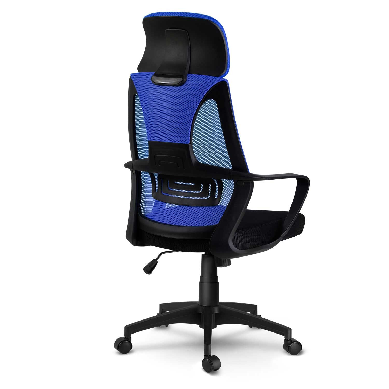 Praga mikrovõrgust kontoritool - sinine - Image 4