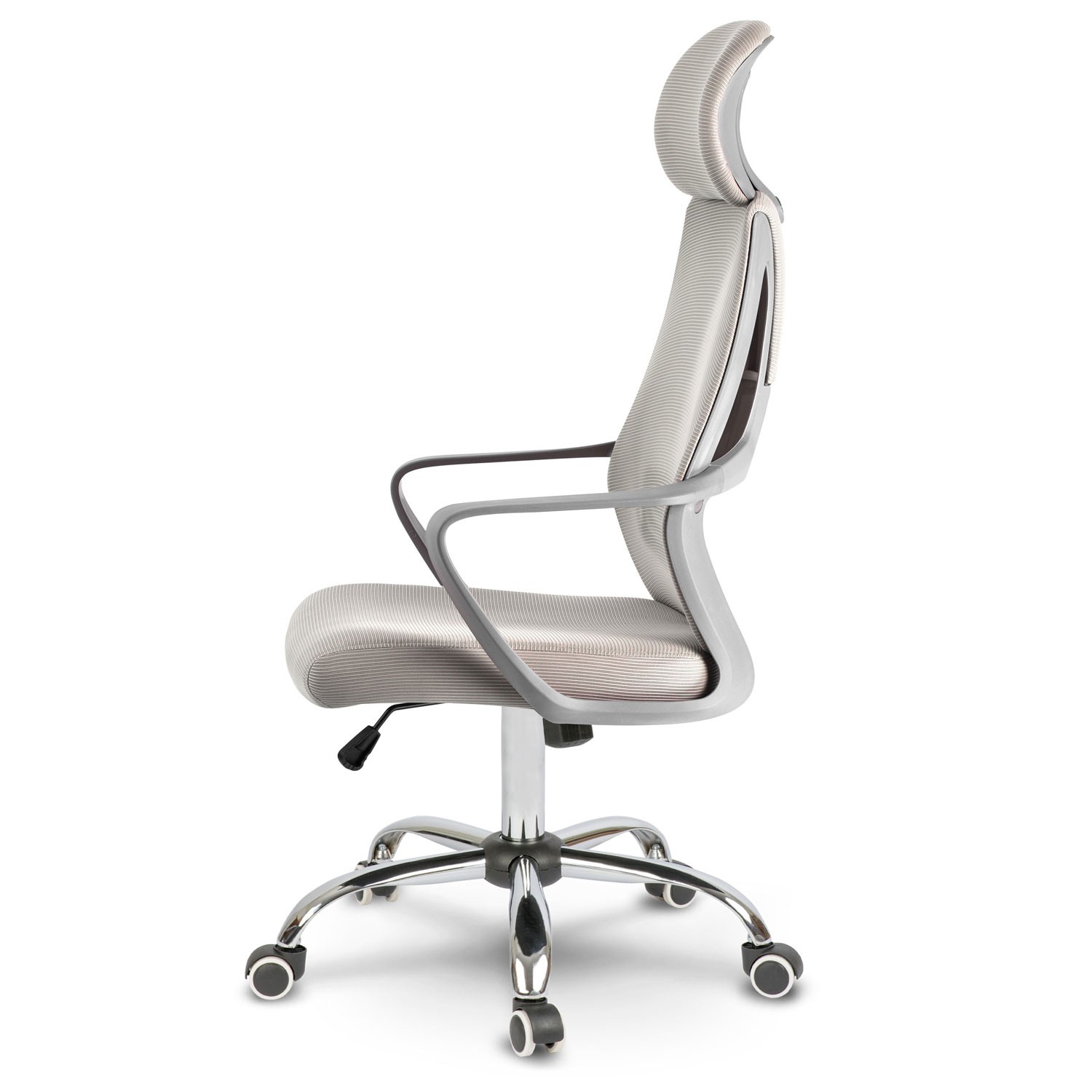 Praga mikrovõrgust kontoritool - helehall - Image 6