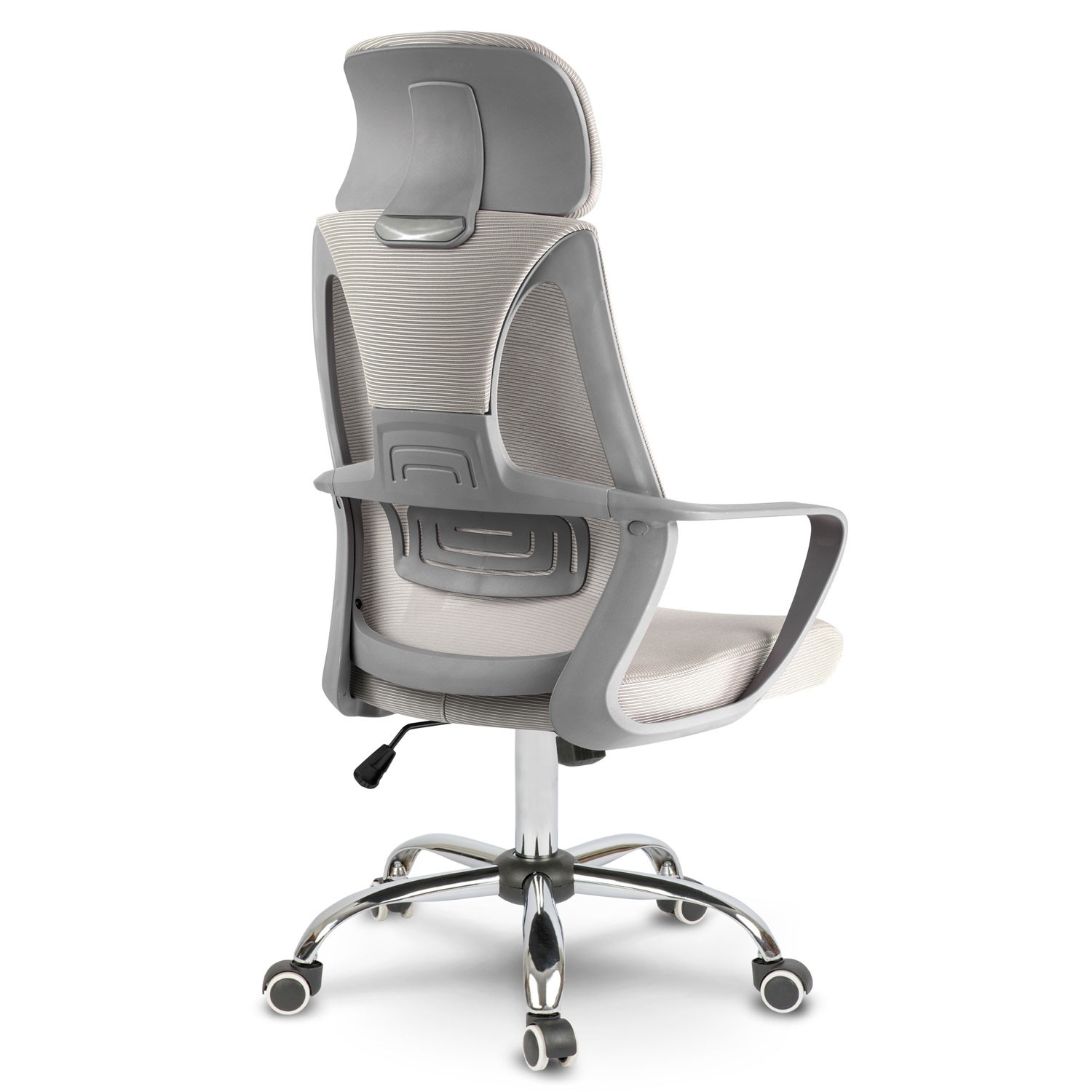 Praga mikrovõrgust kontoritool - helehall - Image 4