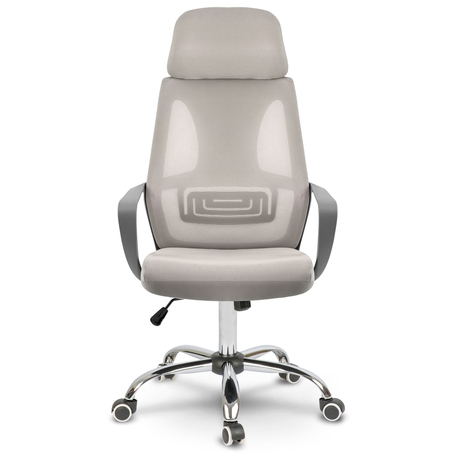 Praga mikrovõrgust kontoritool - helehall - Image 2