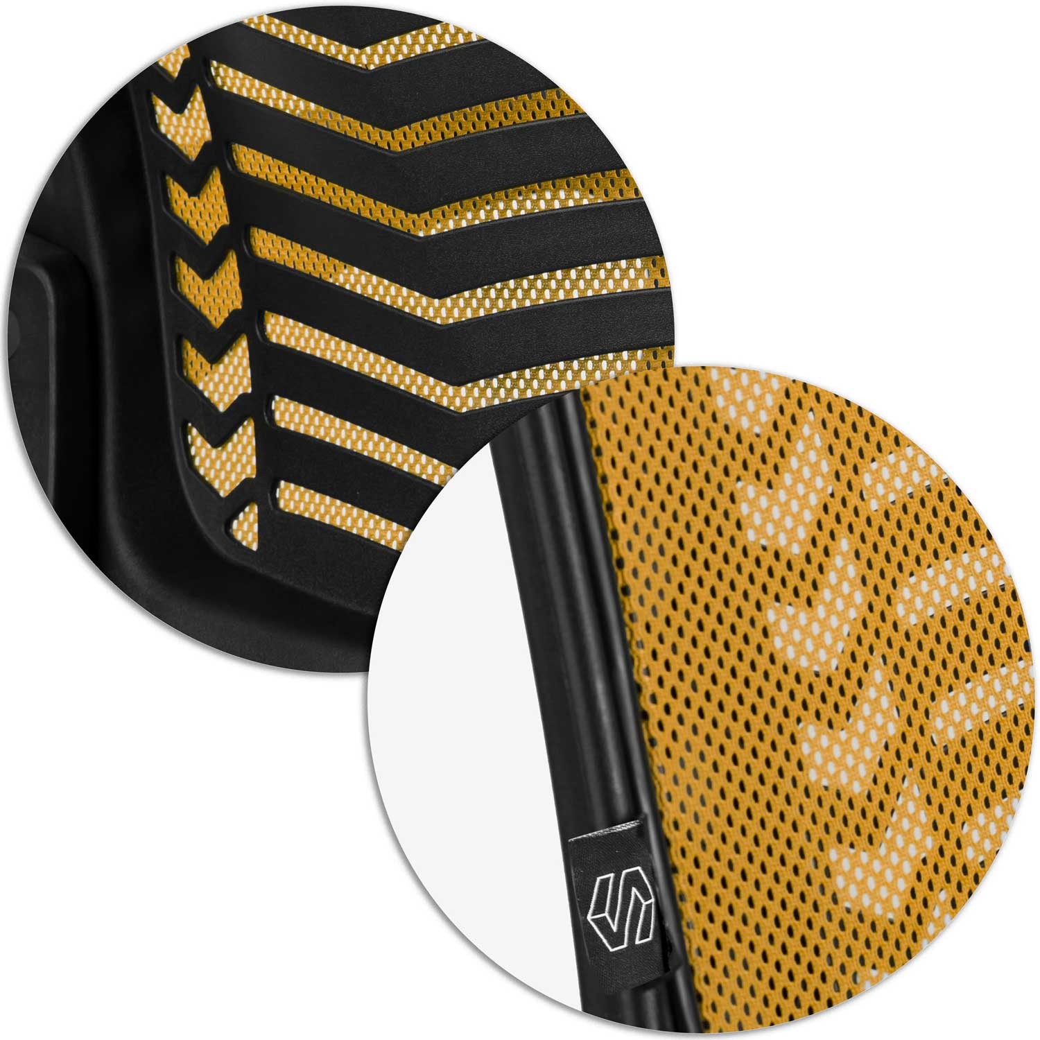 Sofotel Denari mikrovõrgust kontoritool, oranž - Image 10