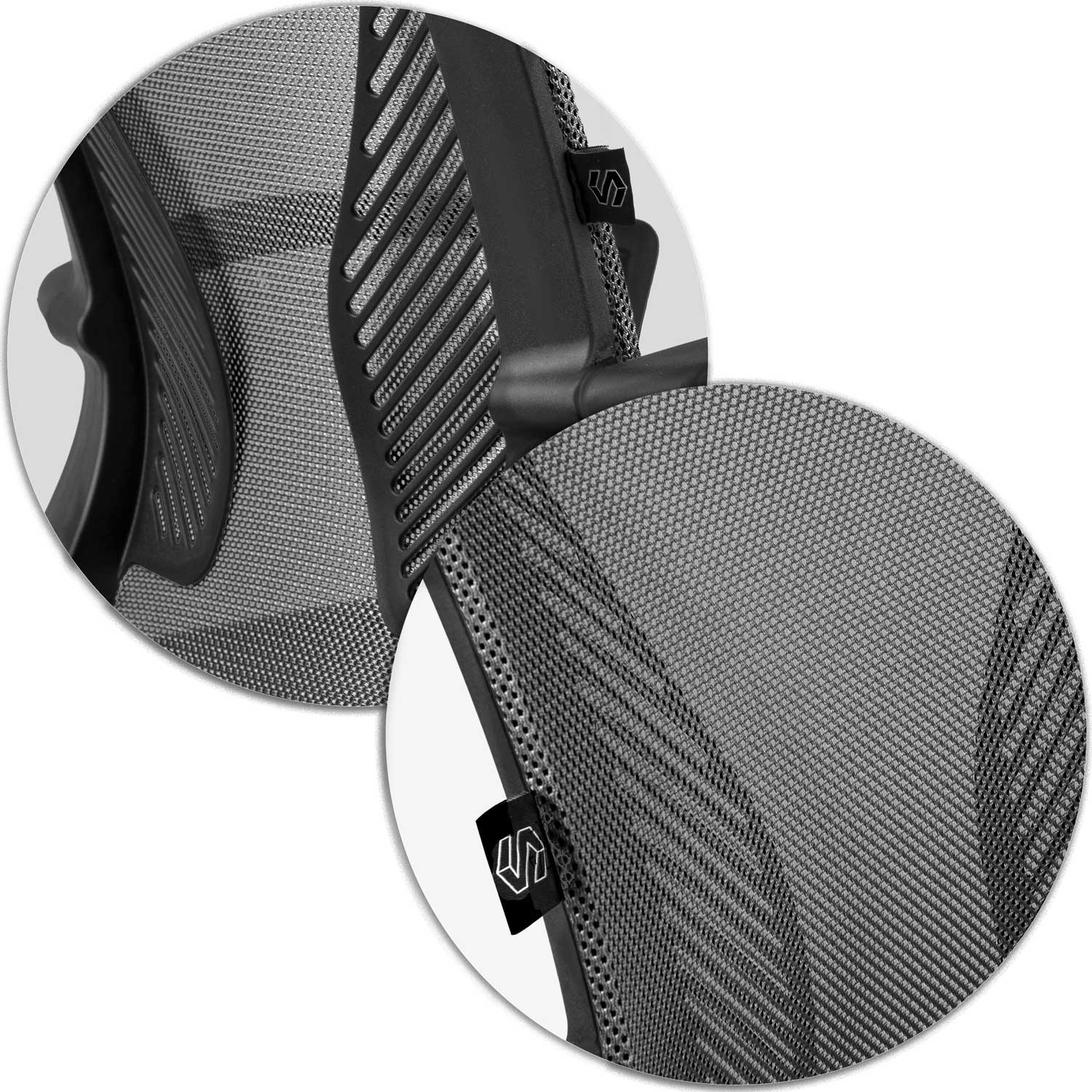 Sofotel Gontia mikrovõrgust kontoritool, must - Image 6