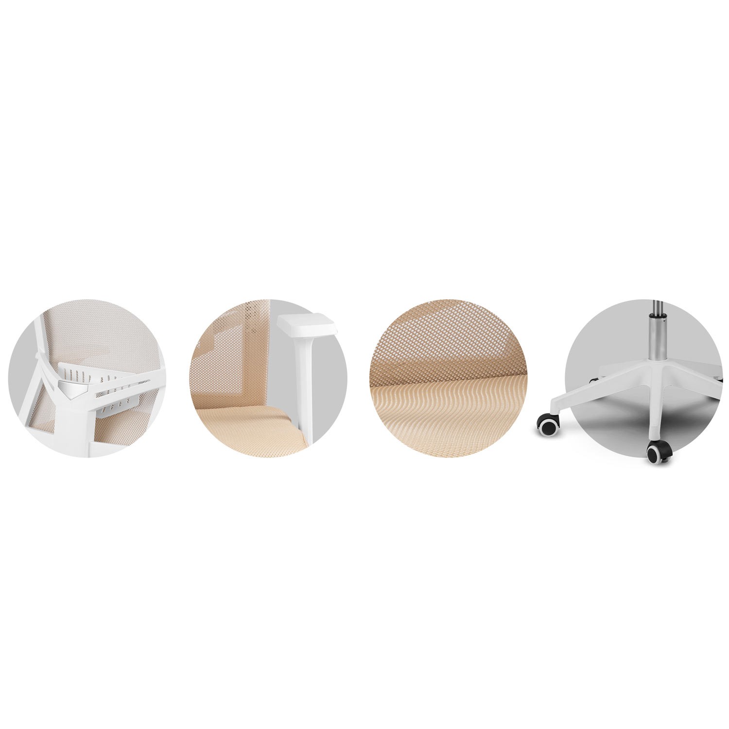 Sofotel Rotar mikrovõrgust kontoritool, beež - Image 14