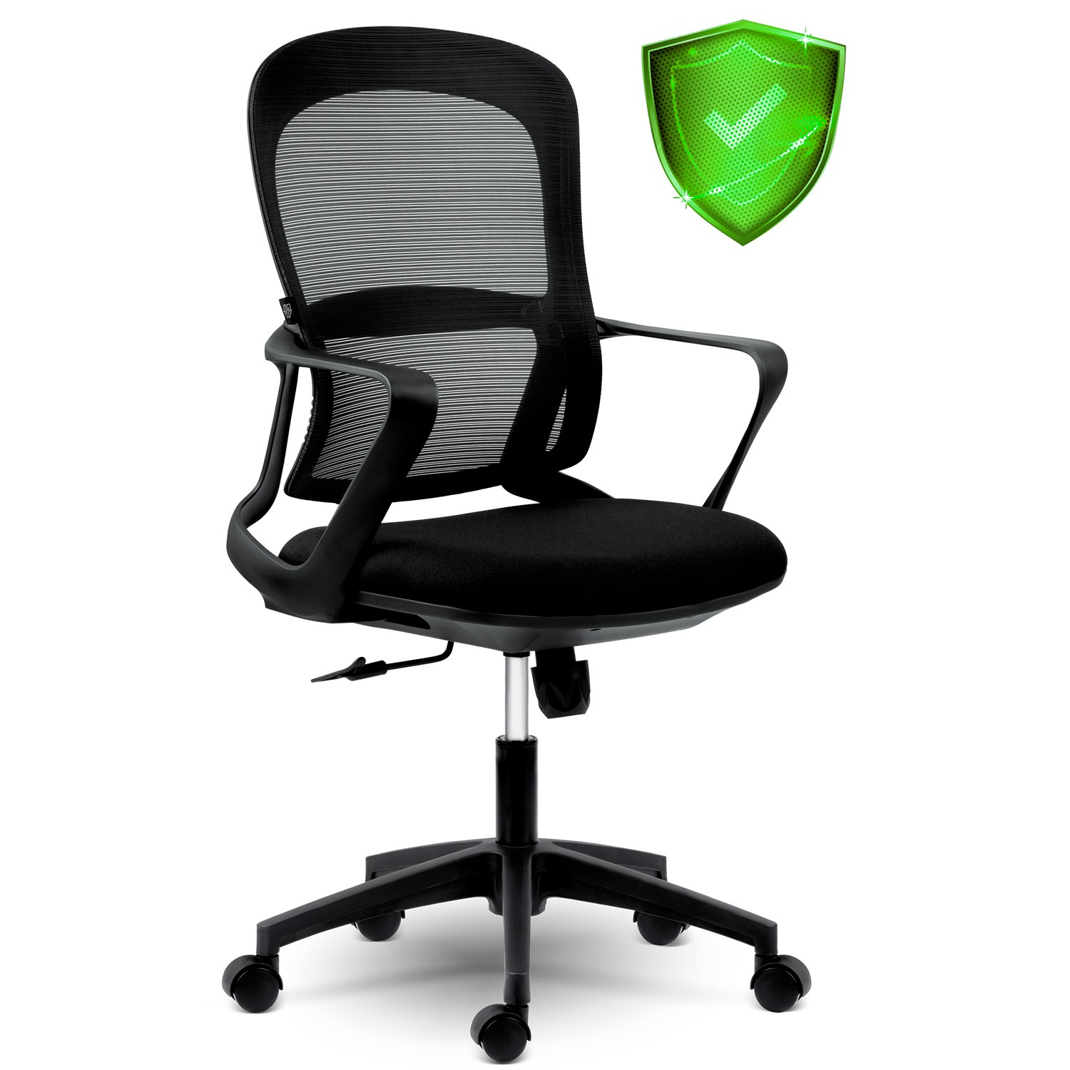 Sofotel Haga mikrovõrgust kontoritool, must - Image 9