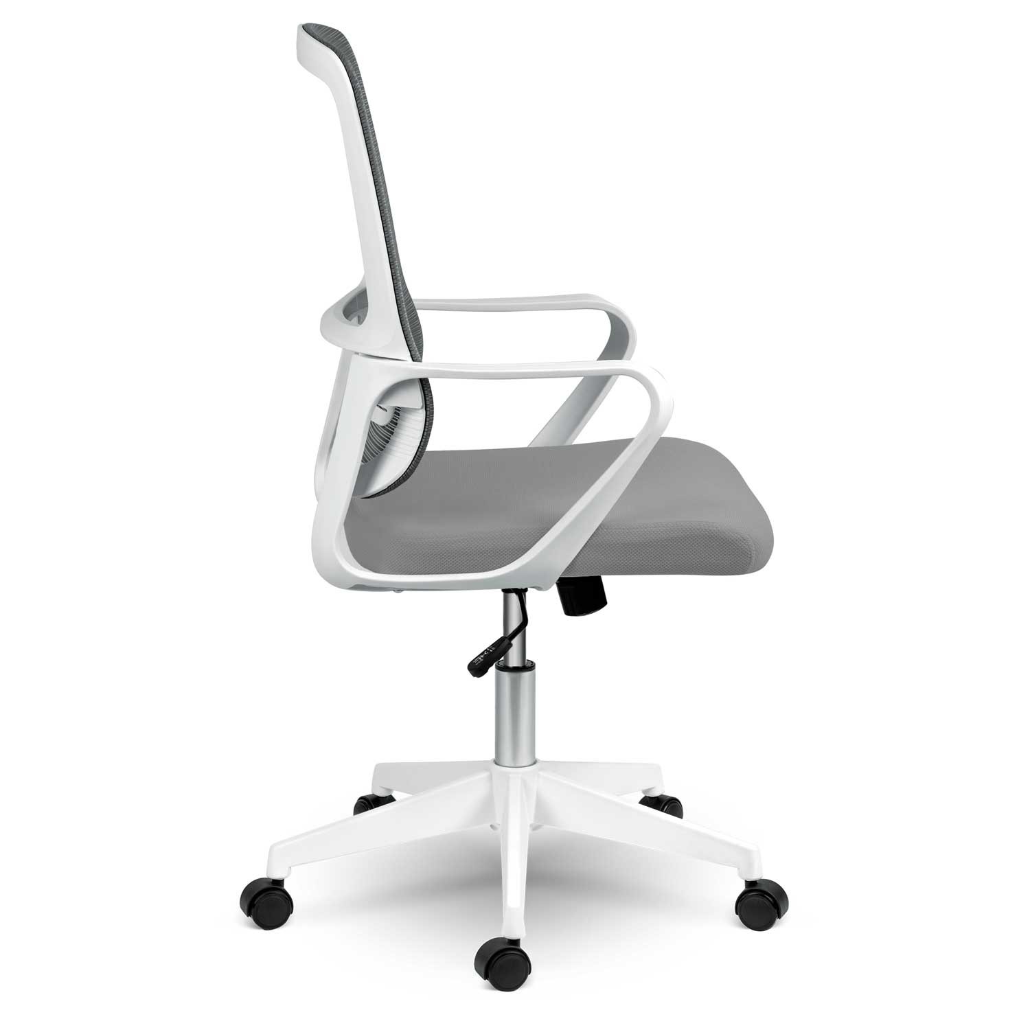 Sofotel Wizo mikrovõrgust kontoritool, hall ja valge - Image 4