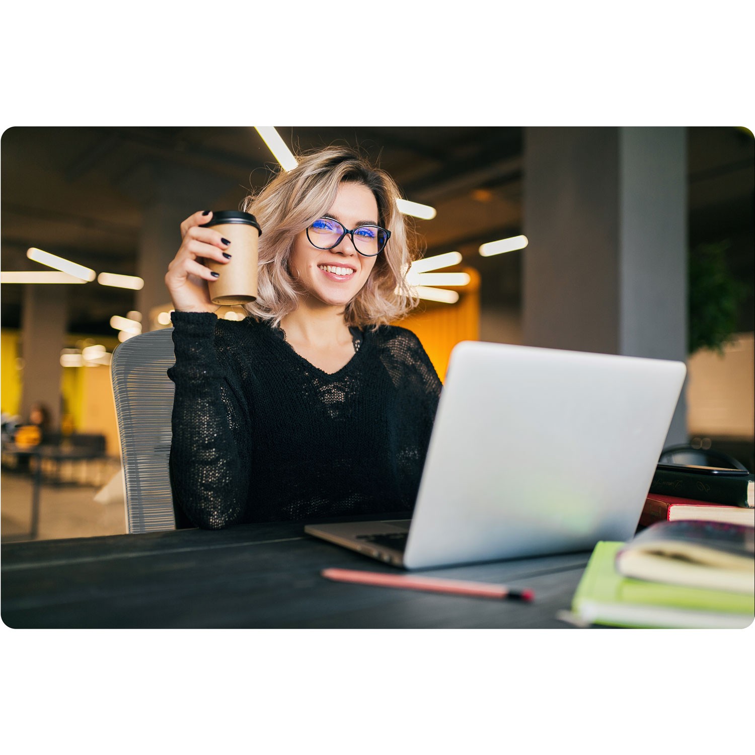 Sofotel Wizo mikrovõrgust kontoritool, hall ja valge - Image 10