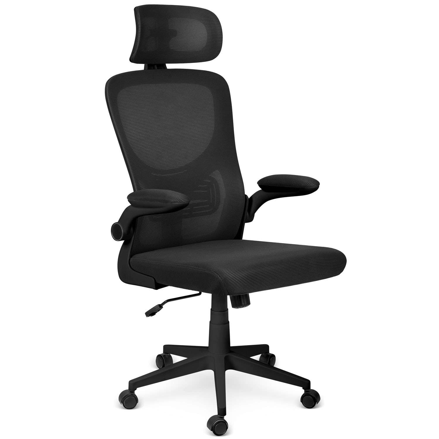 Sofotel messingist mikrovõrgust kontoritool, must - Image 13