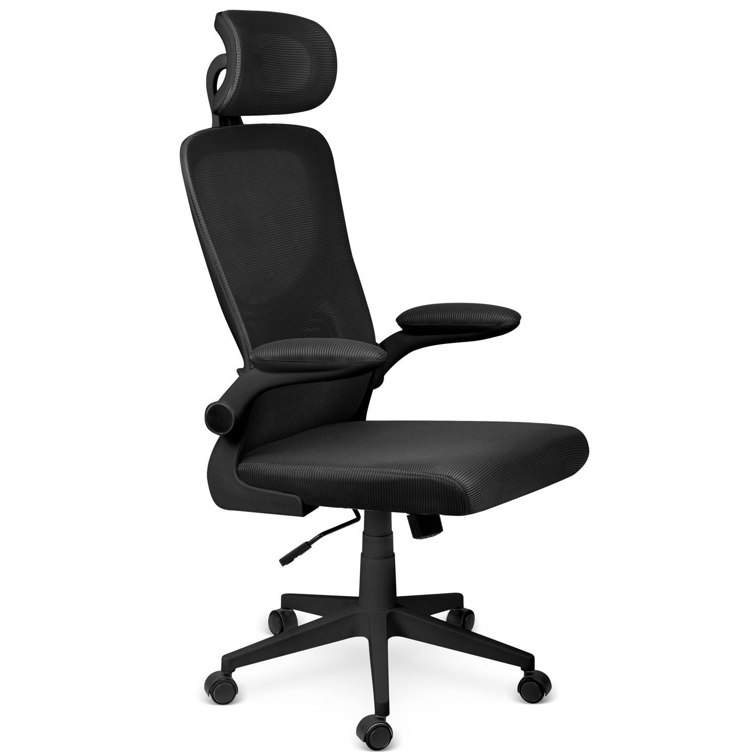 Sofotel messingist mikrovõrgust kontoritool, must - Image 3