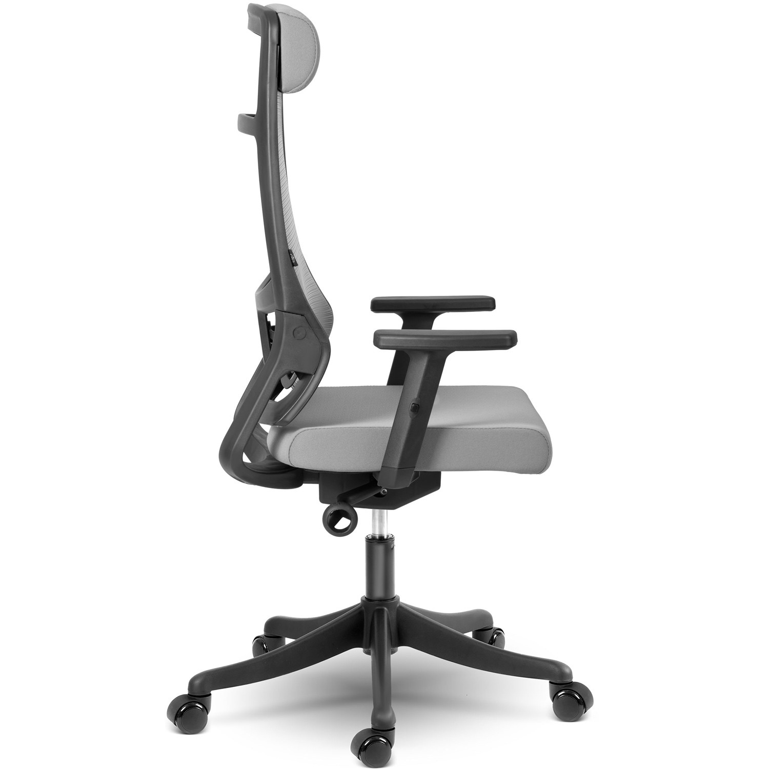 Sofotel Brema mikrovõrgust kontoritool, hall - Image 3