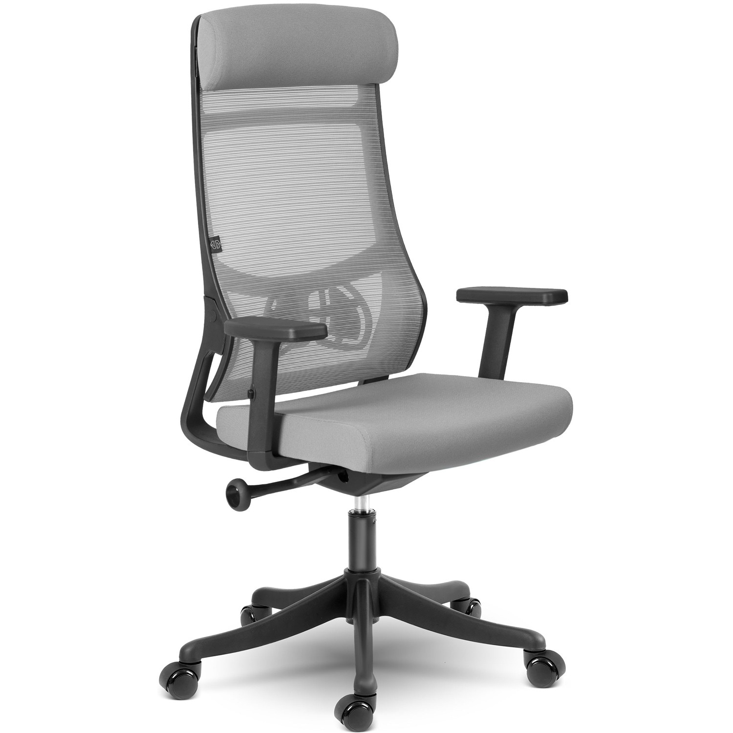 Sofotel Brema mikrovõrgust kontoritool, hall - Image 5