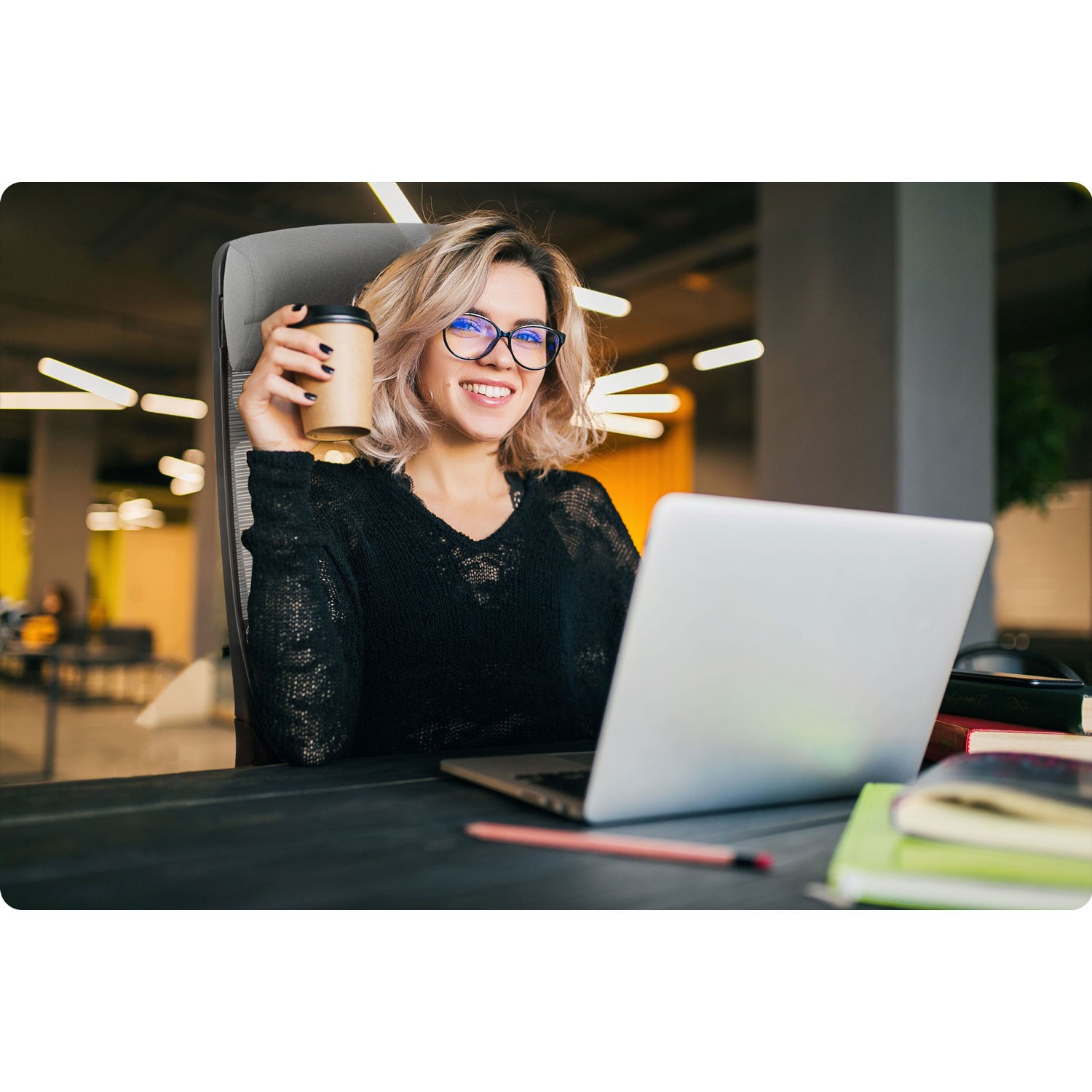 Sofotel Brema mikrovõrgust kontoritool, hall - Image 8