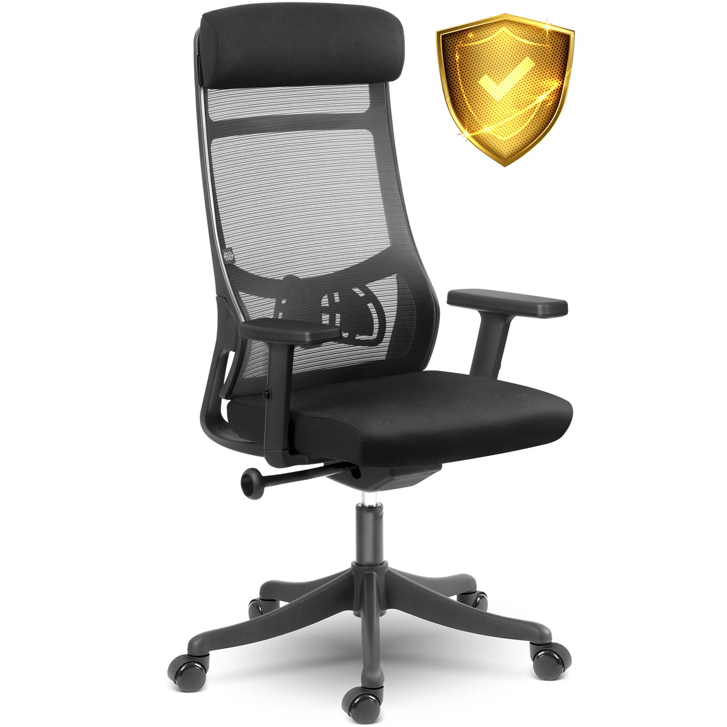 Sofotel Brema mikrovõrgust kontoritool, must - Image 9