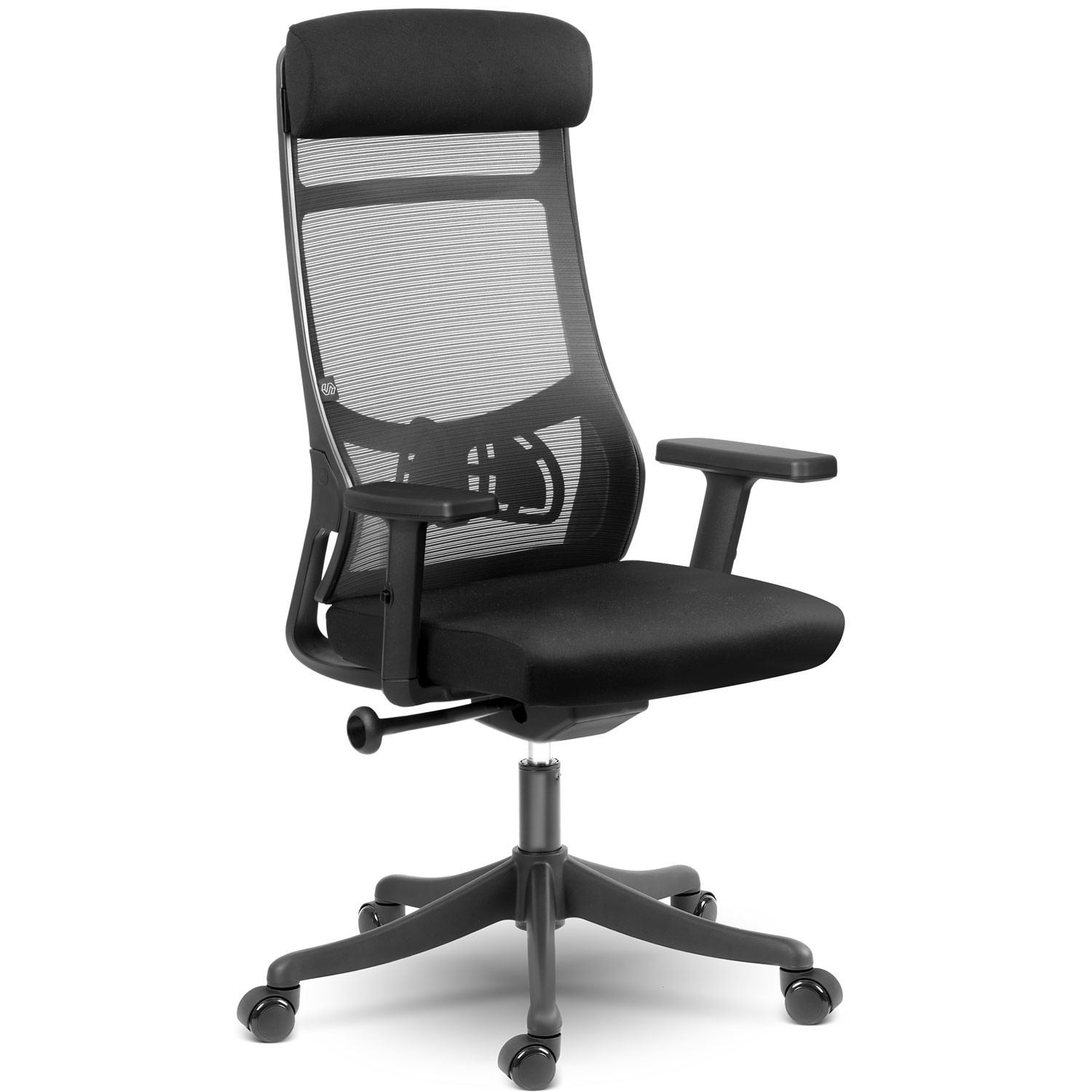 Sofotel Brema mikrovõrgust kontoritool, must - Image 3