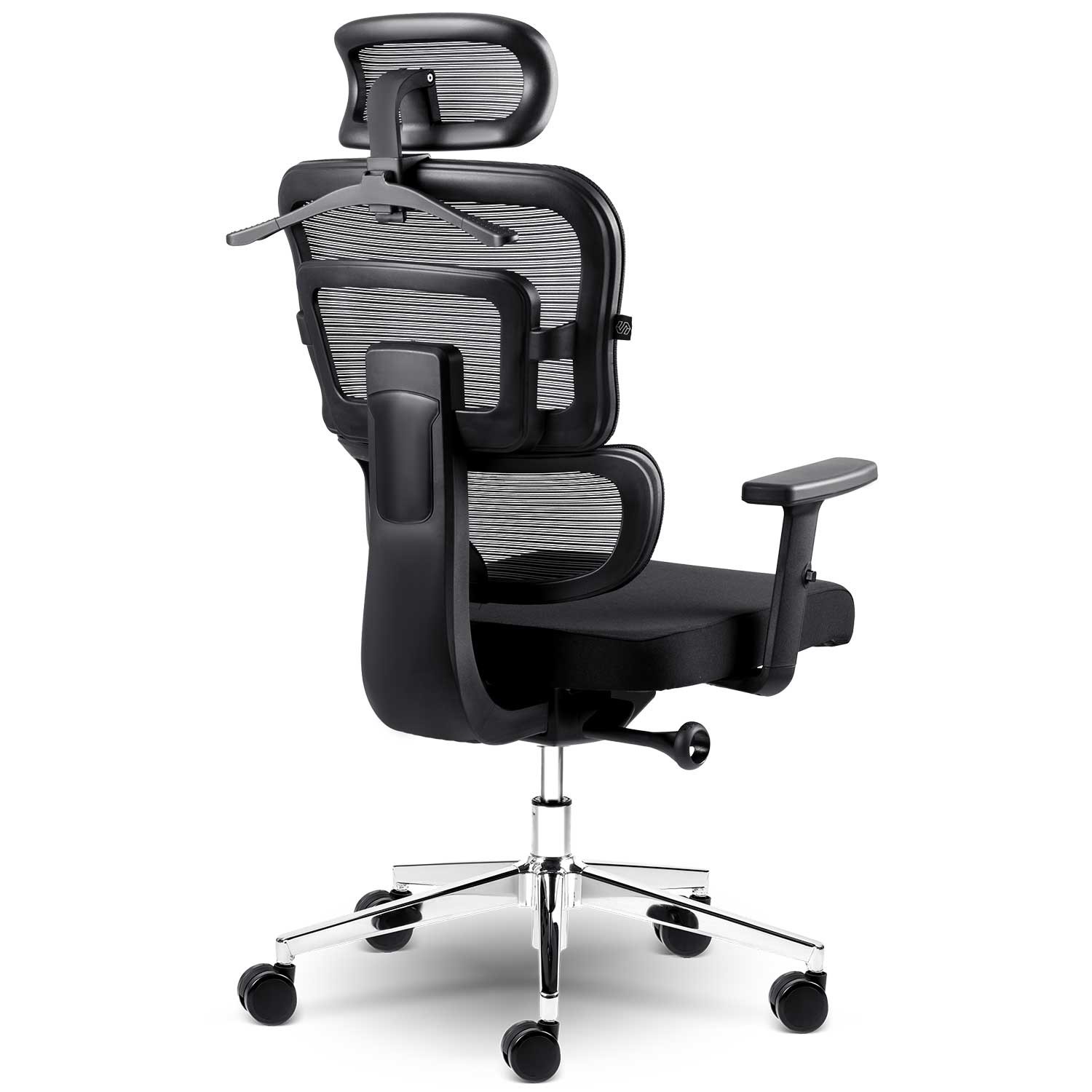 Sofotel Nicea mikrovõrgust kontoritool, must - Image 6