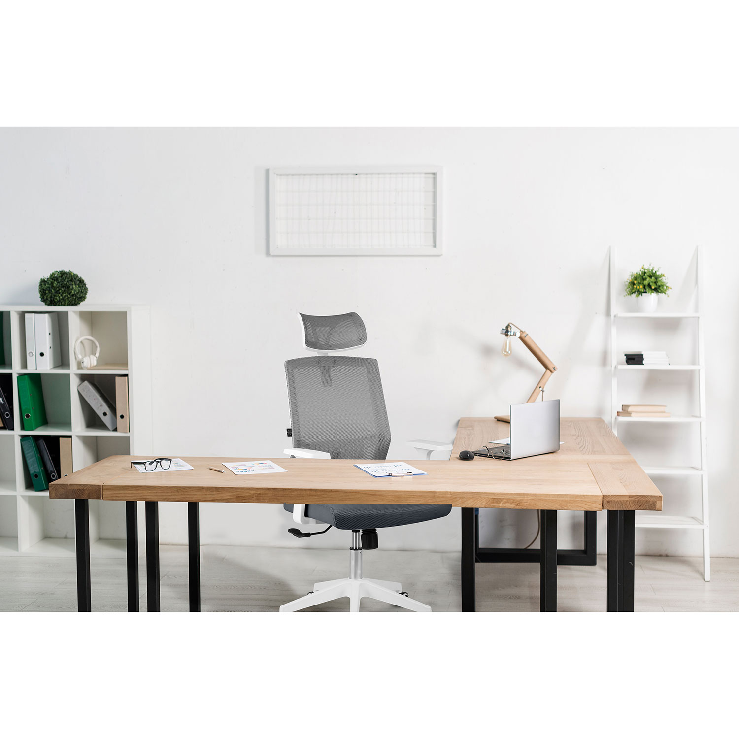 Sofotel Rotar Micro-Mesh kontoritool, tumehall - Image 10