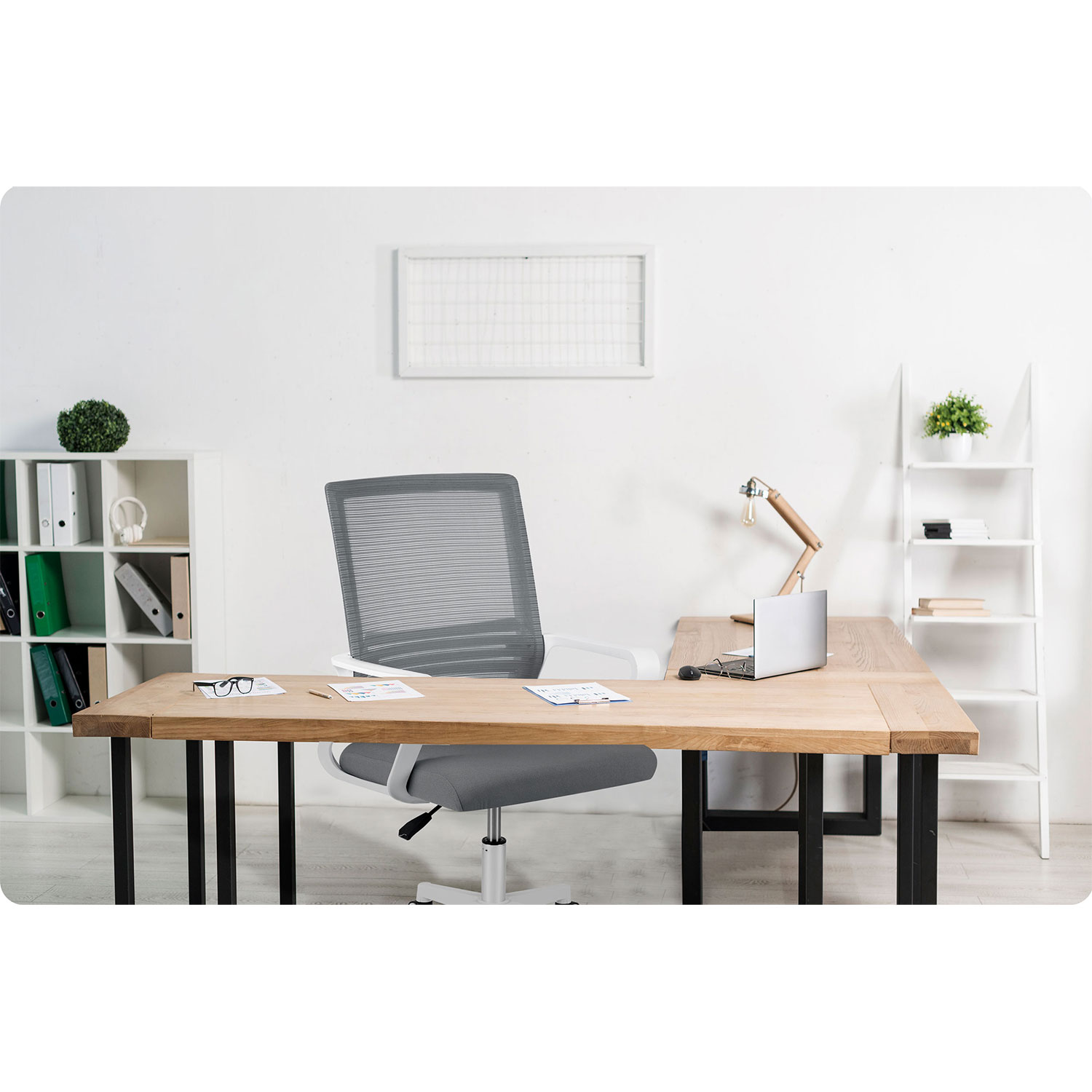 Sofotel Corta mikrovõrgust kontoritool, tumehall - Image 8