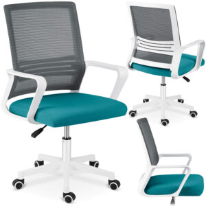 Sofotel Corta mikrovõrgust kontoritool, hall ja türkiissinine