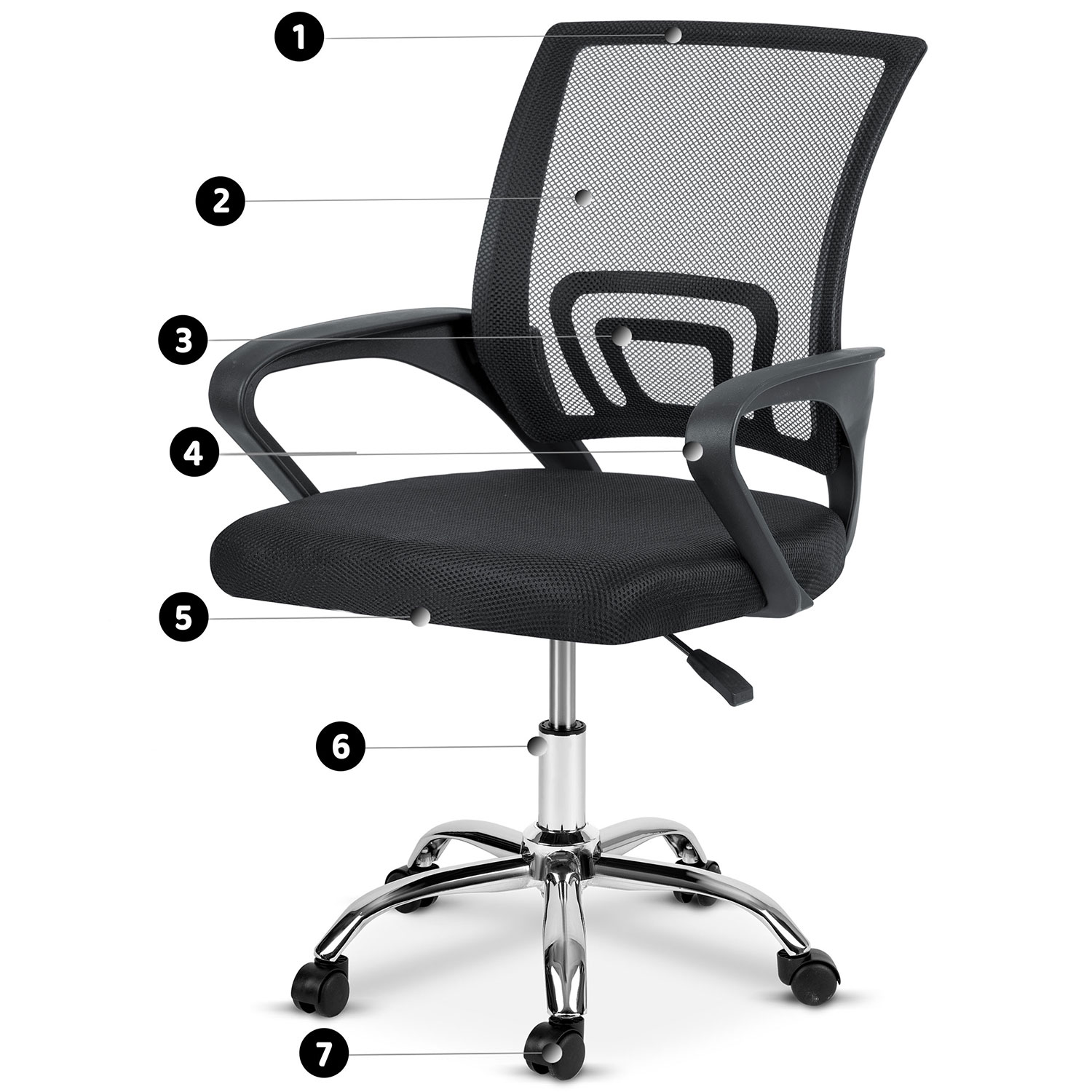 Sofotel Emeri mikrovõrgust kontoritool - Image 12