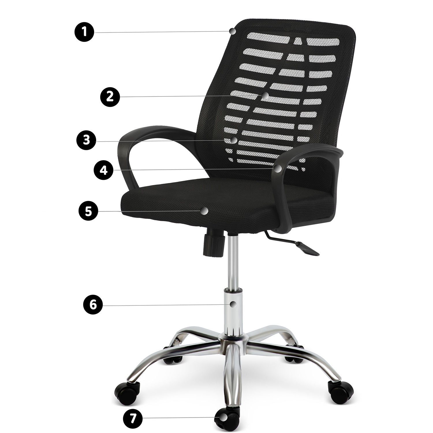 Sofotel Belar mikrovõrgust kontoritool - Image 10