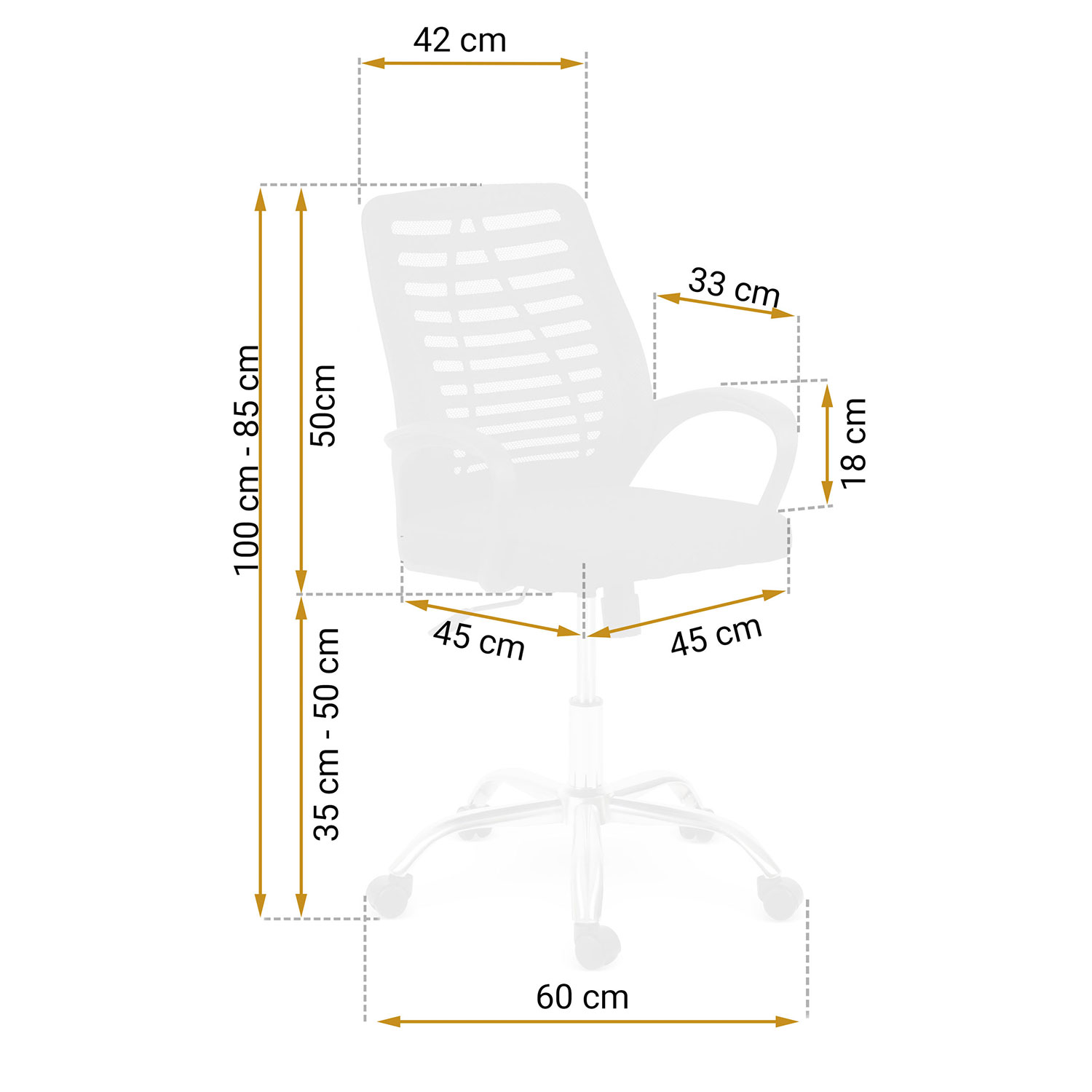 Sofotel Belar mikrovõrgust kontoritool - Image 3