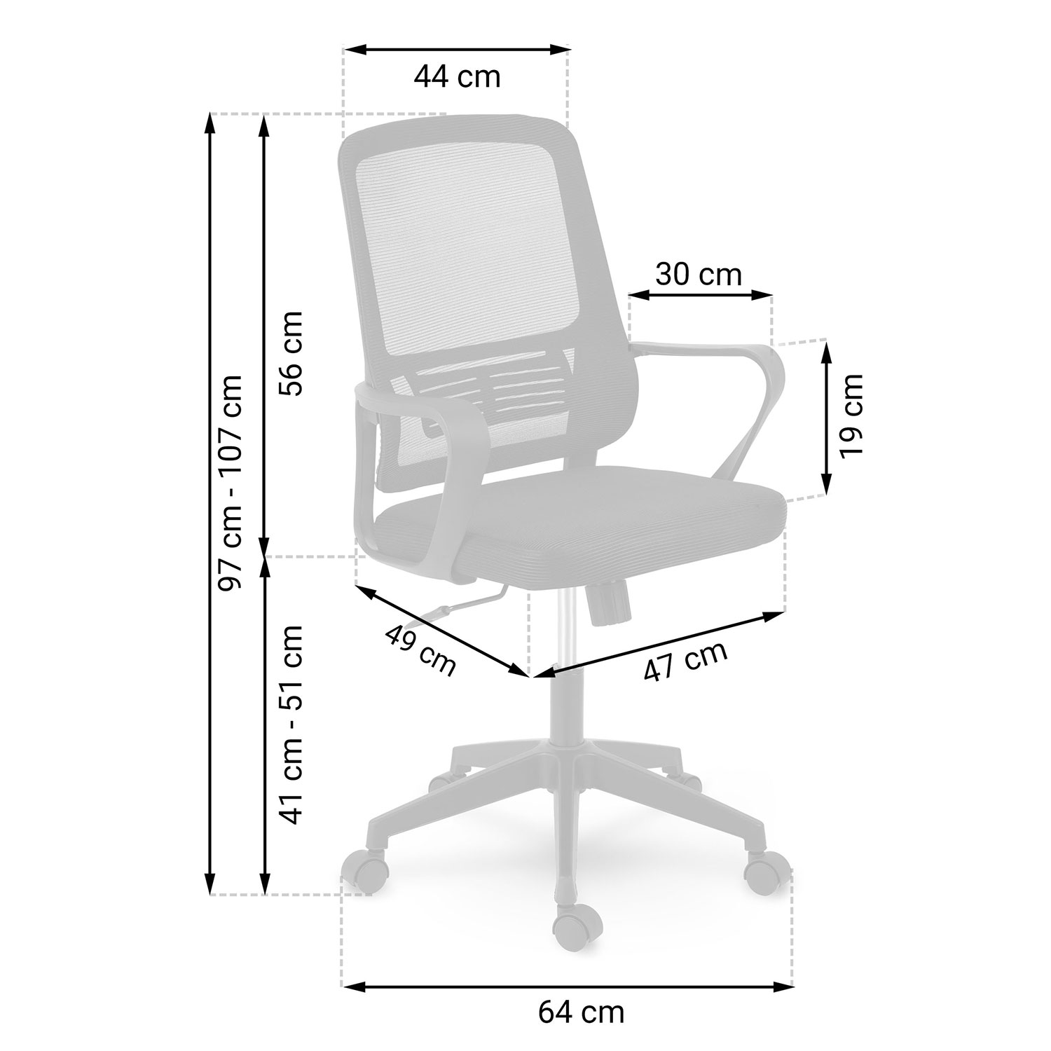 Sofotel Rivilo mikrovõrgust kontoritool - Image 6