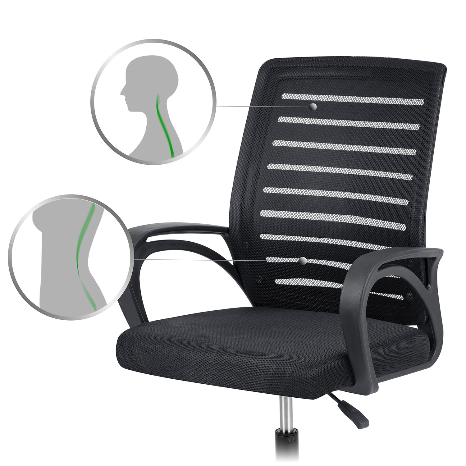 Sofotel Iliana mikrovõrgust kontoritool - Image 13