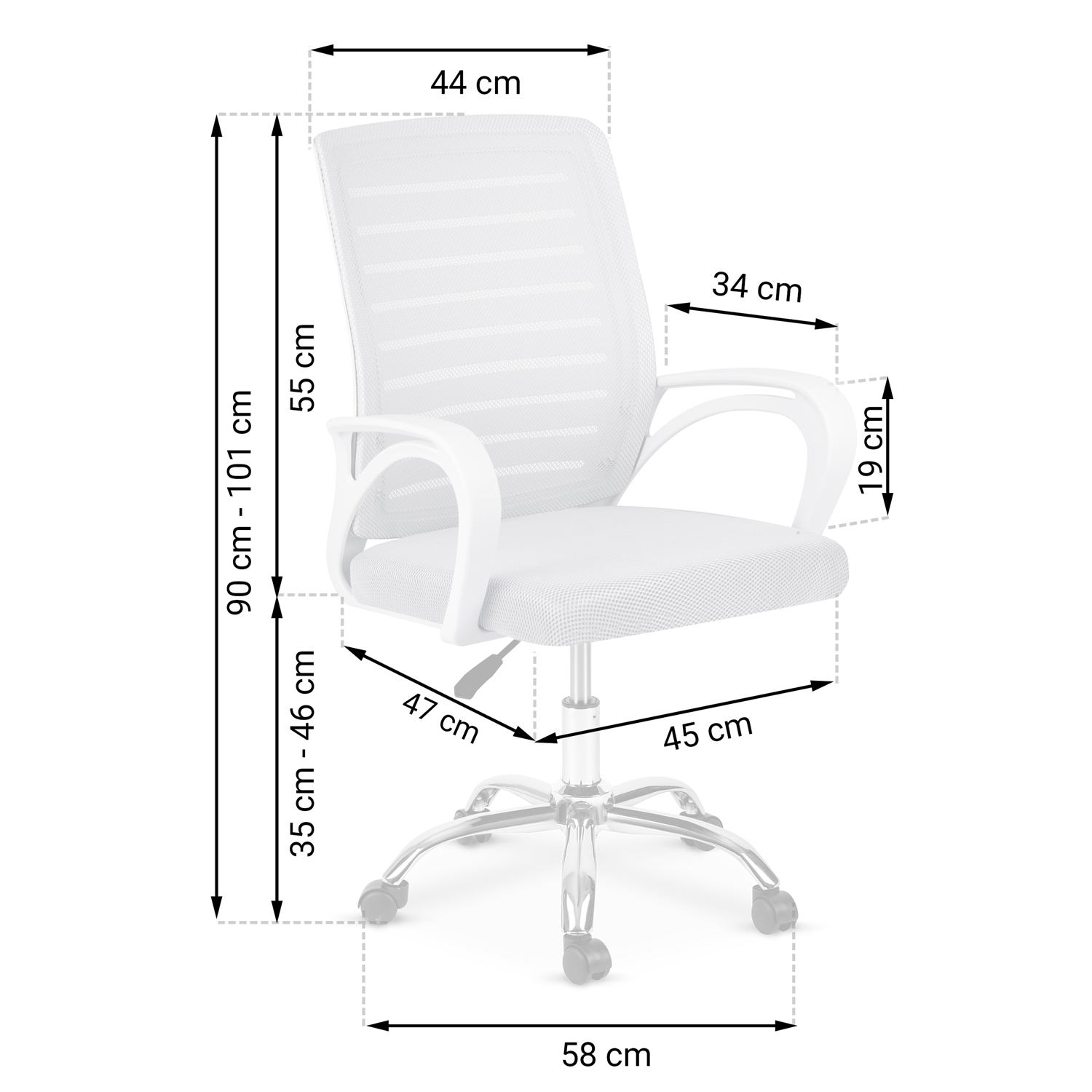 Sofotel Vinto mikrovõrgust kontoritool - Image 6