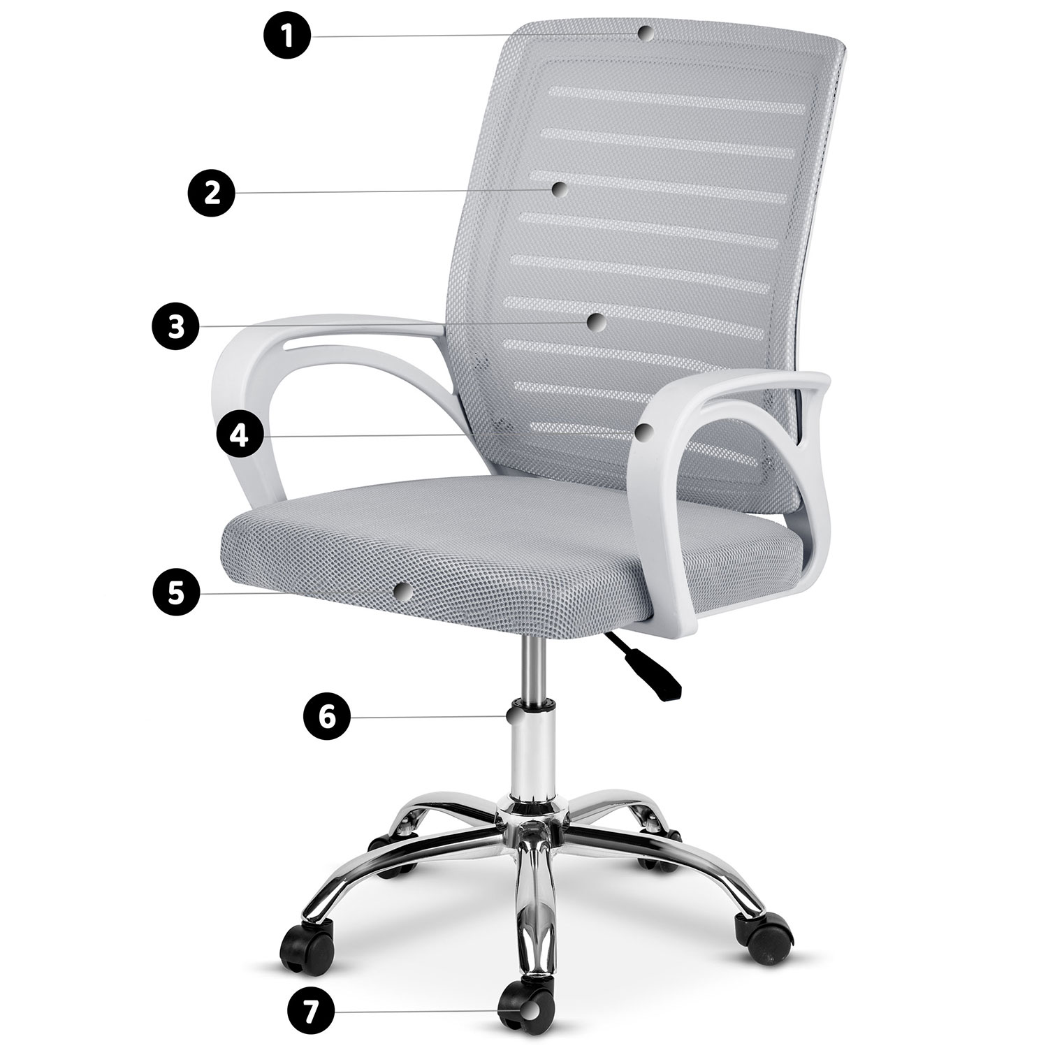 Sofotel Vinto mikrovõrgust kontoritool - Image 12