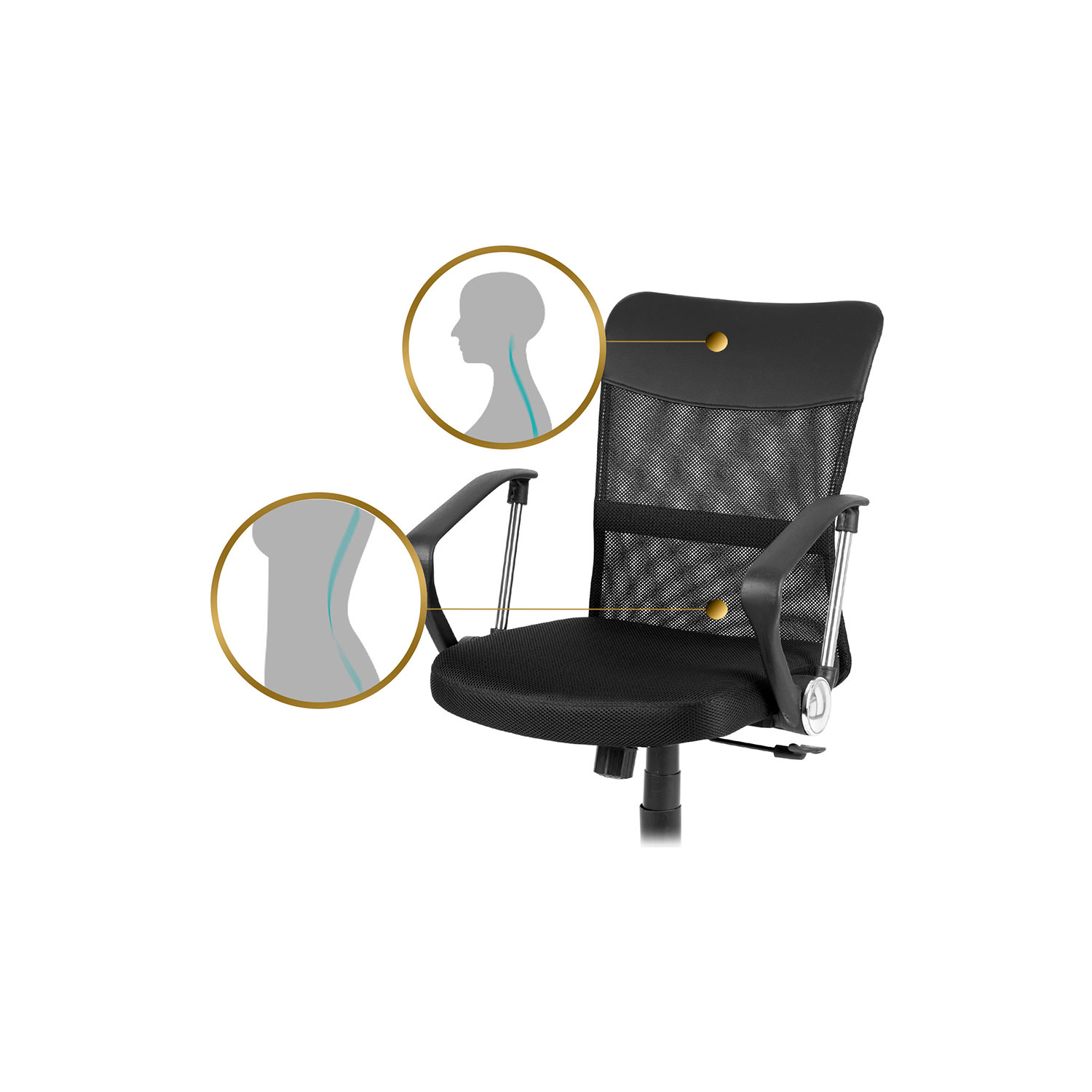 Sofotel Vensi mikrovõrgust kontoritool - Image 13