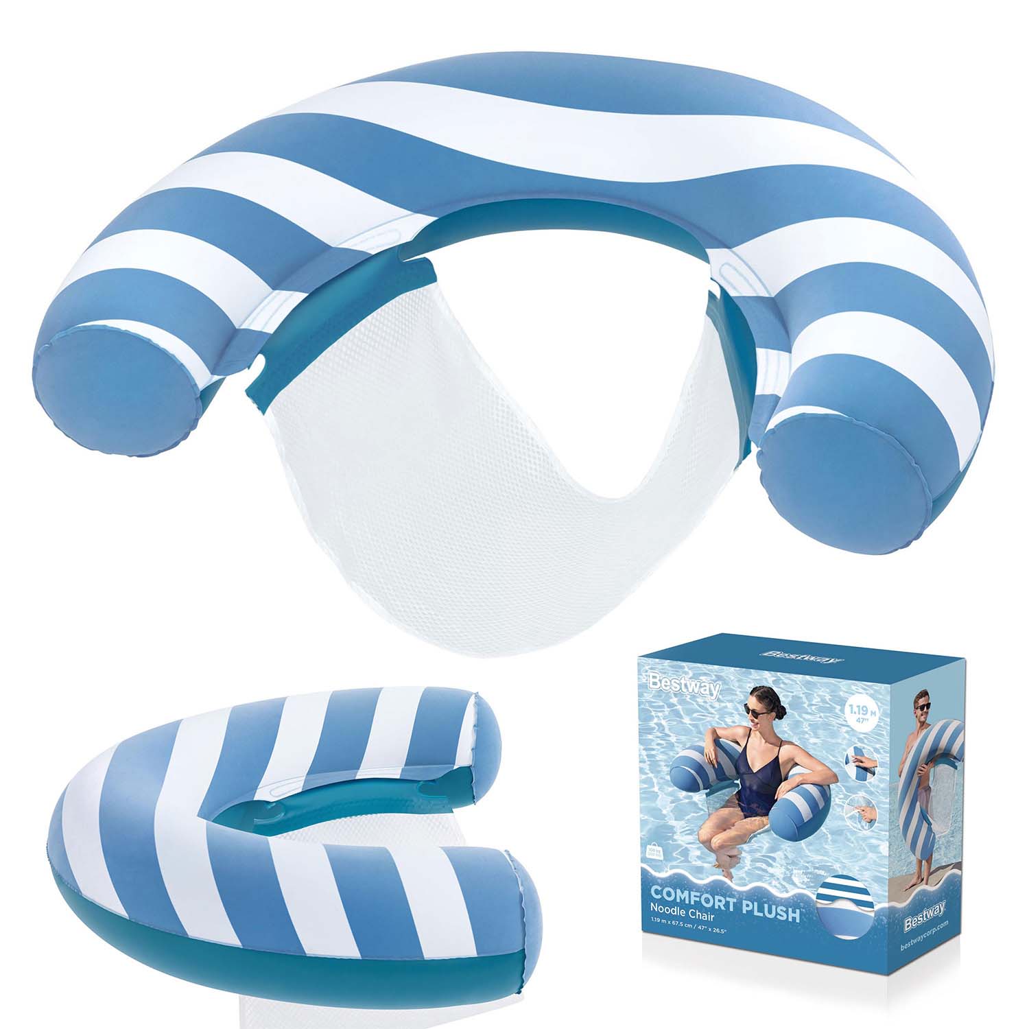 Täispuhutav mugav ujumistool Bestway 43852