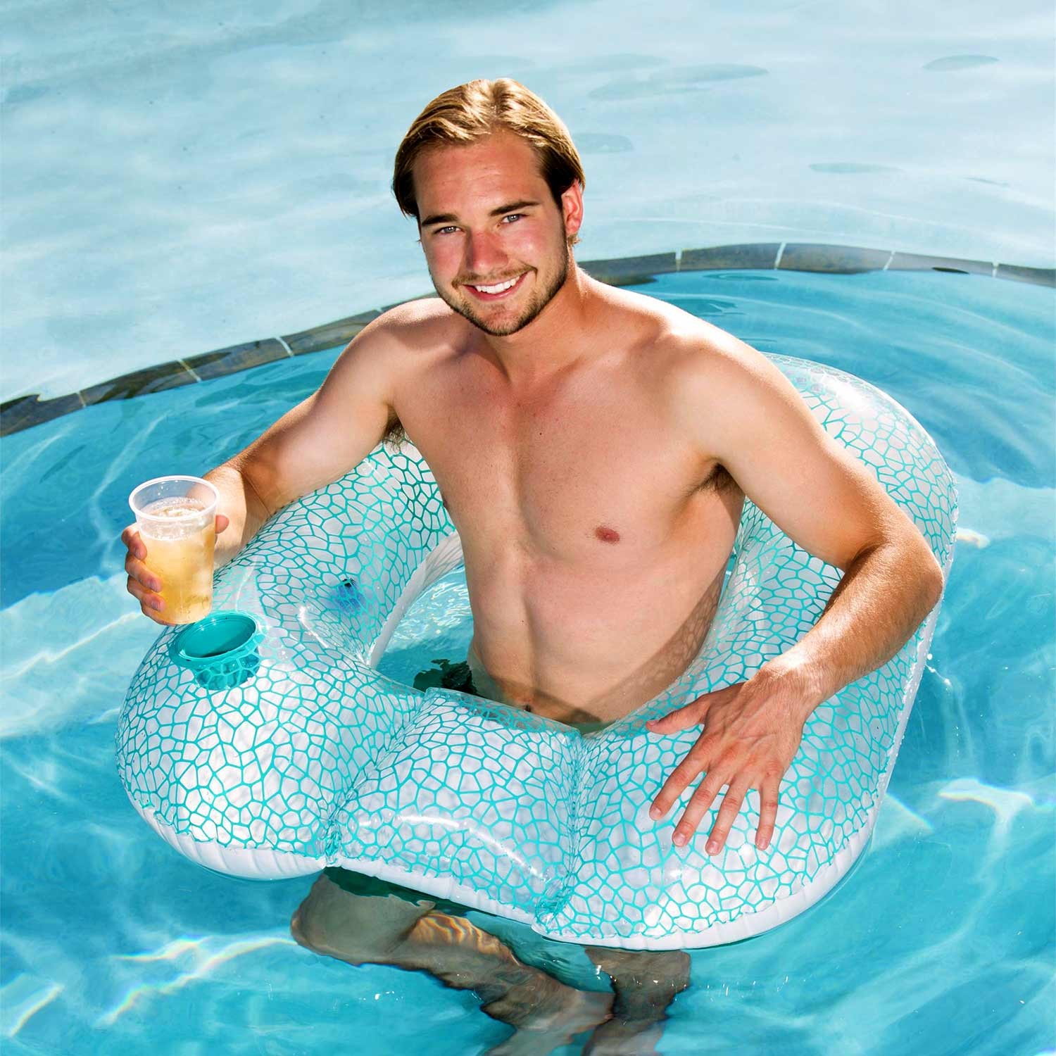 Täispuhutav ujumistool sinine Bestway 43097 - Image 3