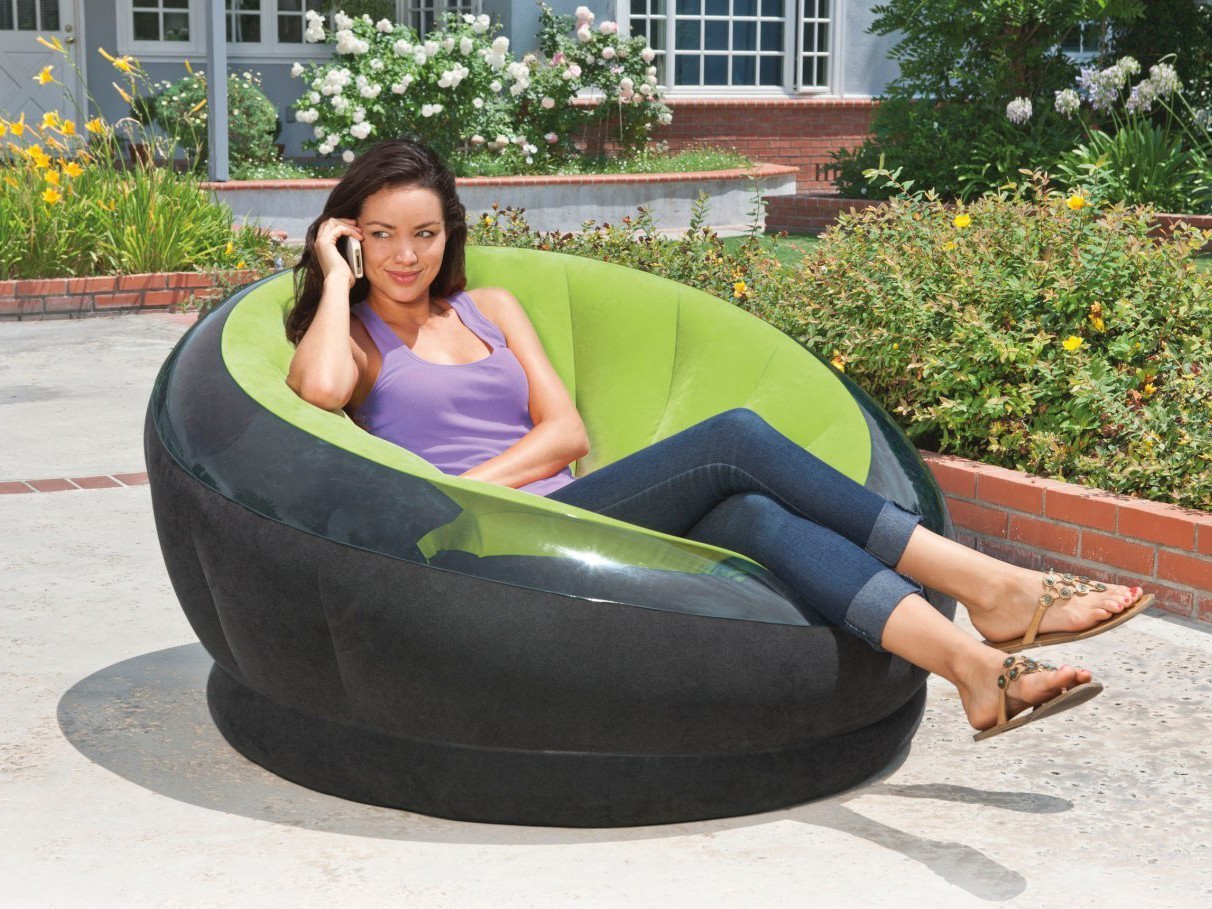 Täispuhutav tool Empire 112 x 109 x 69 cm INTEX 68581 - Image 3