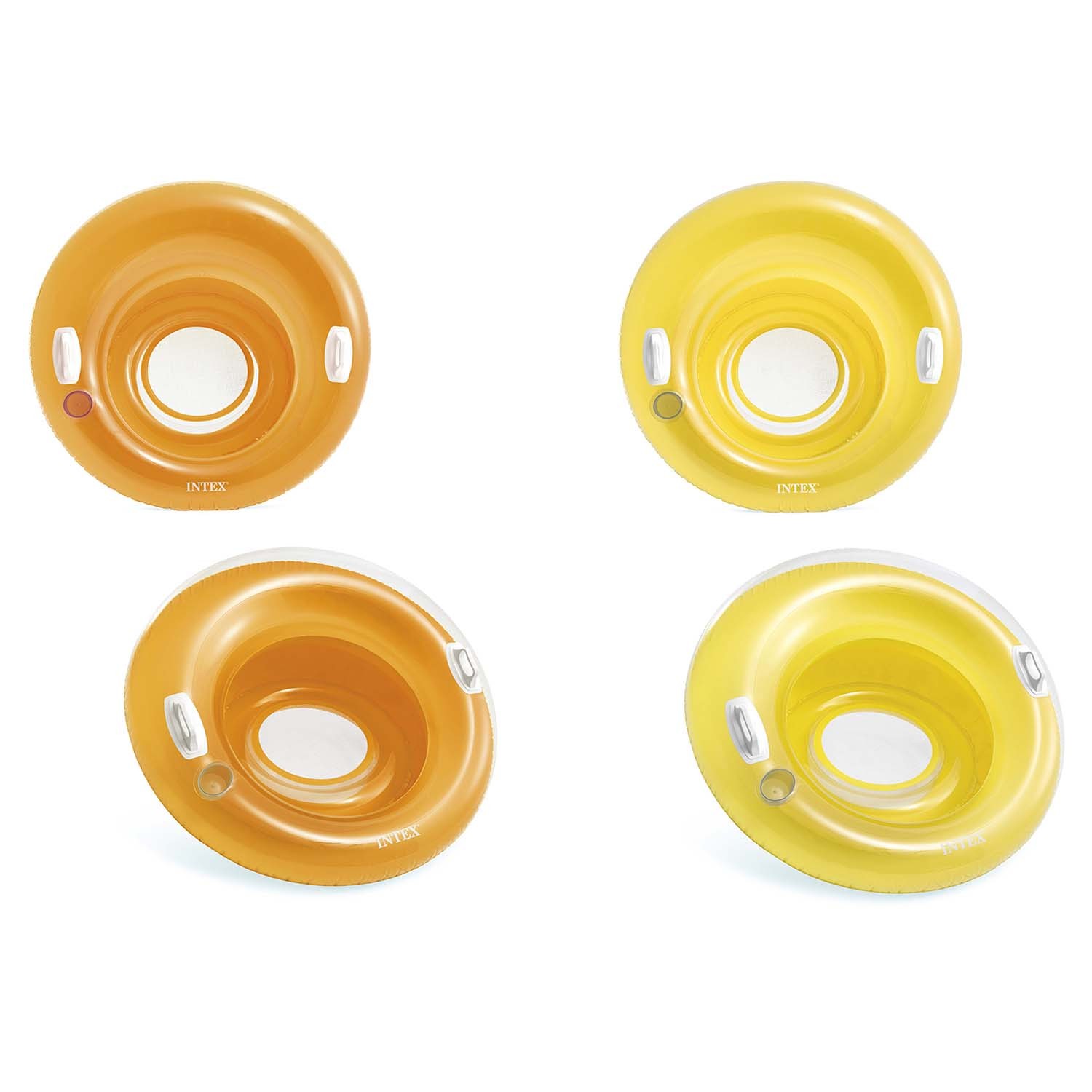 Täispuhutav tool käepidemetega 119 cm INTEX 58883 kollane - Image 9