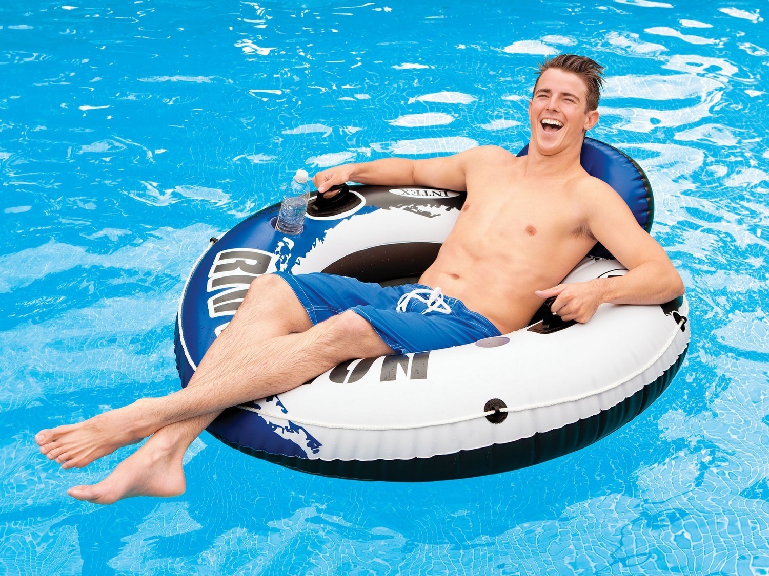 Ujumistool, ratastega 135 cm INTEX 58825 - Image 2