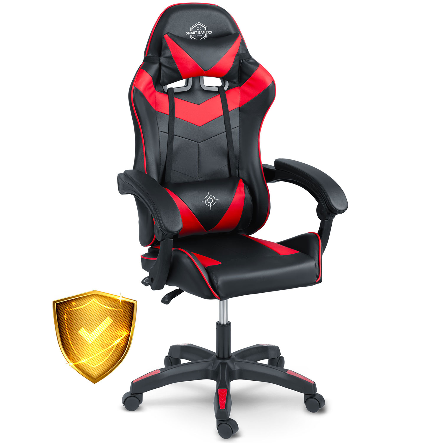 Sofotel Draknor mänguritool must ja punane - Image 6