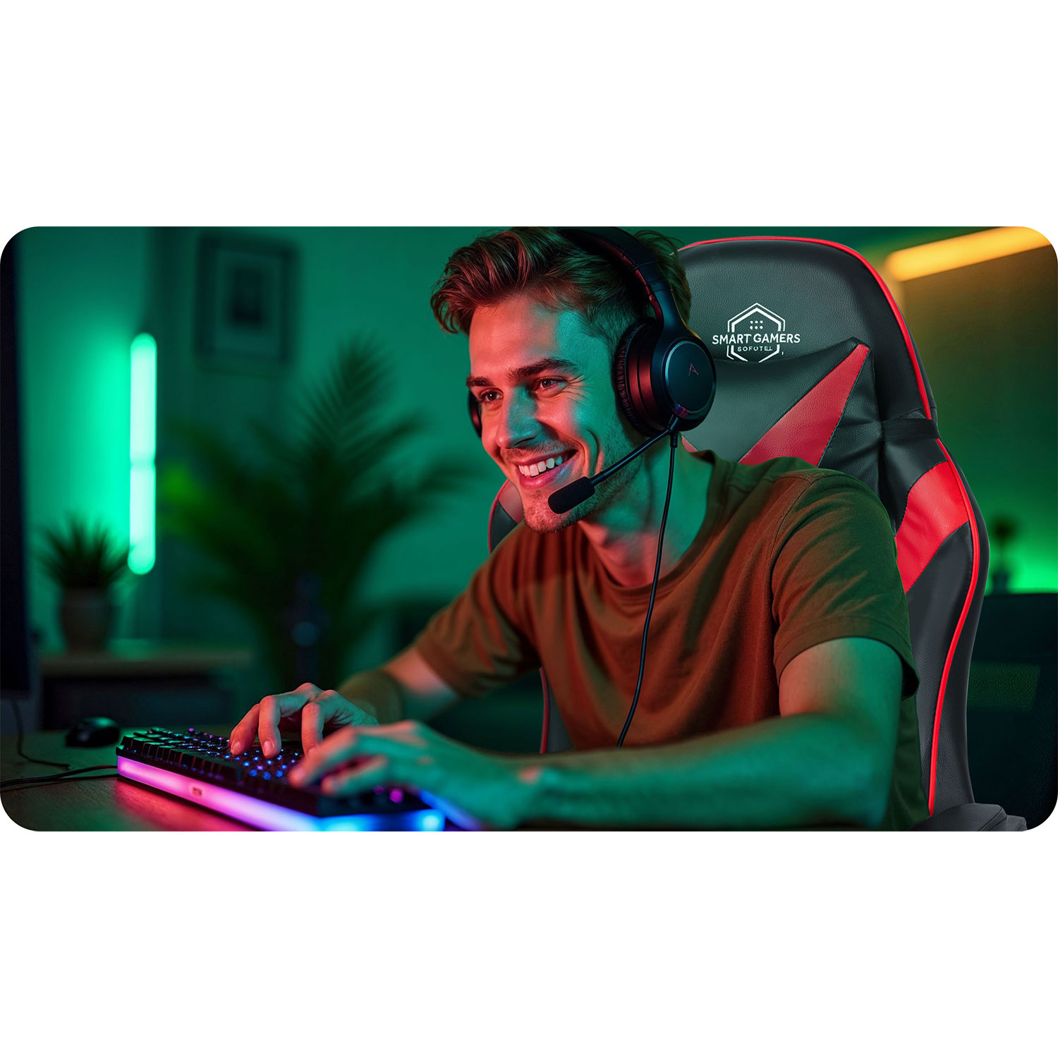 Sofotel Draknor mänguritool must ja punane - Image 14