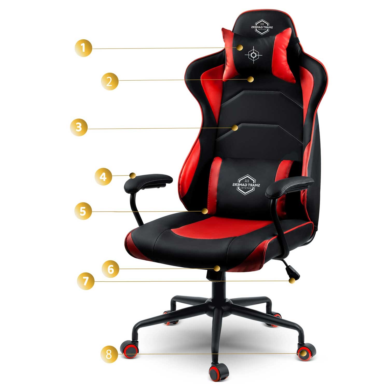 Sofotel Katarina mänguritool - punane - 2590 - Image 8