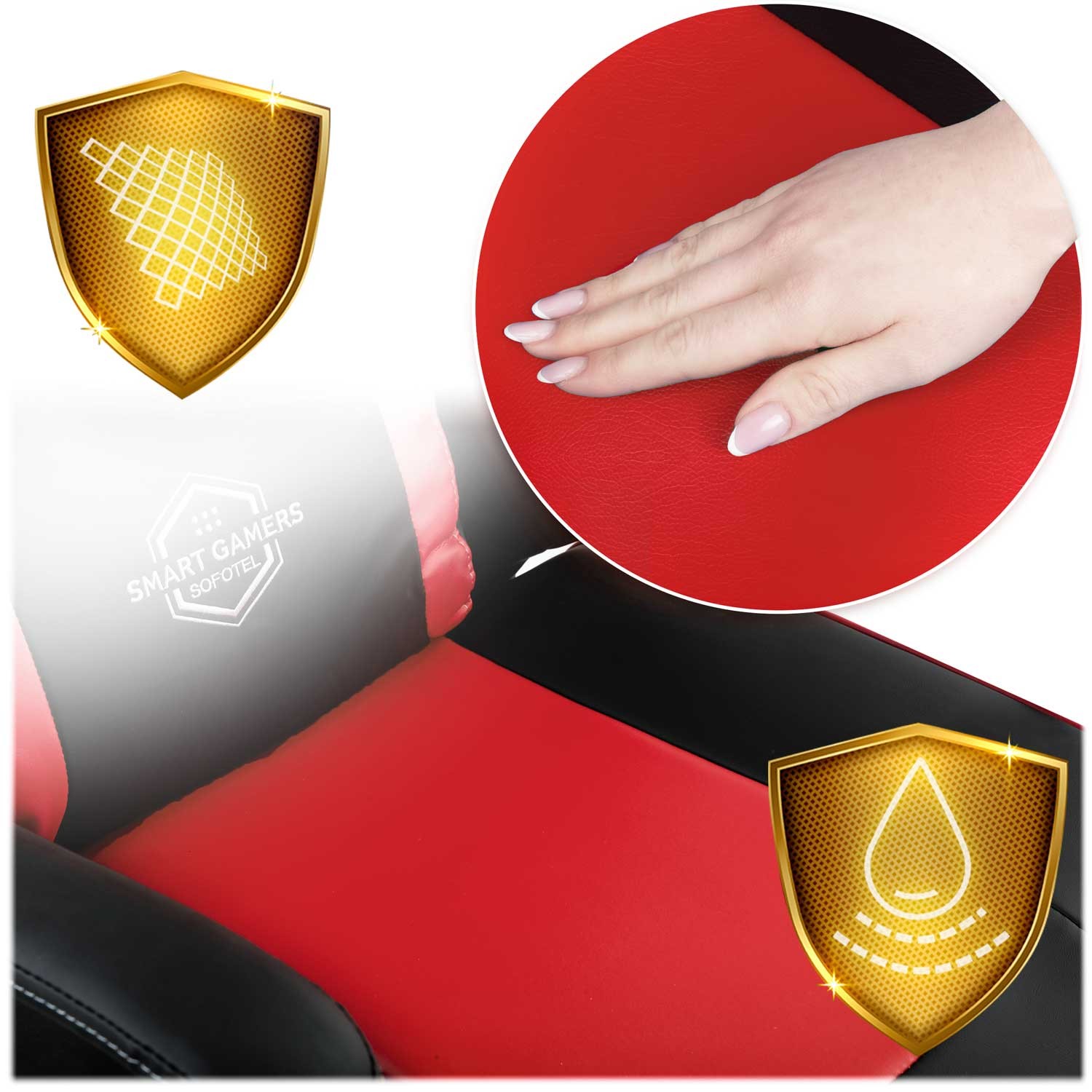 Sofotel Katarina mänguritool - punane - 2590 - Image 14