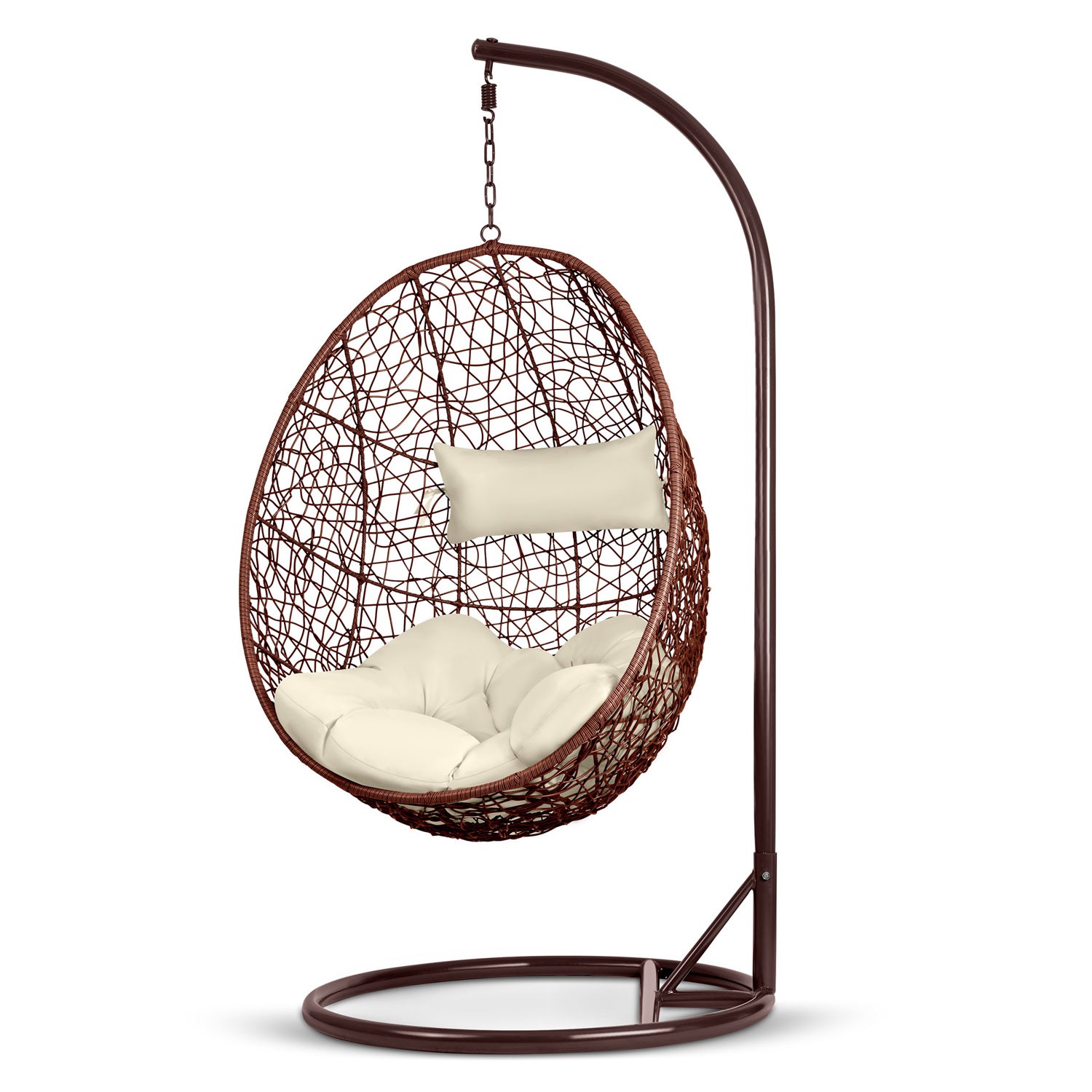 Brava pruun ripp-aiatool + beežid Sofotel padjad - Image 3