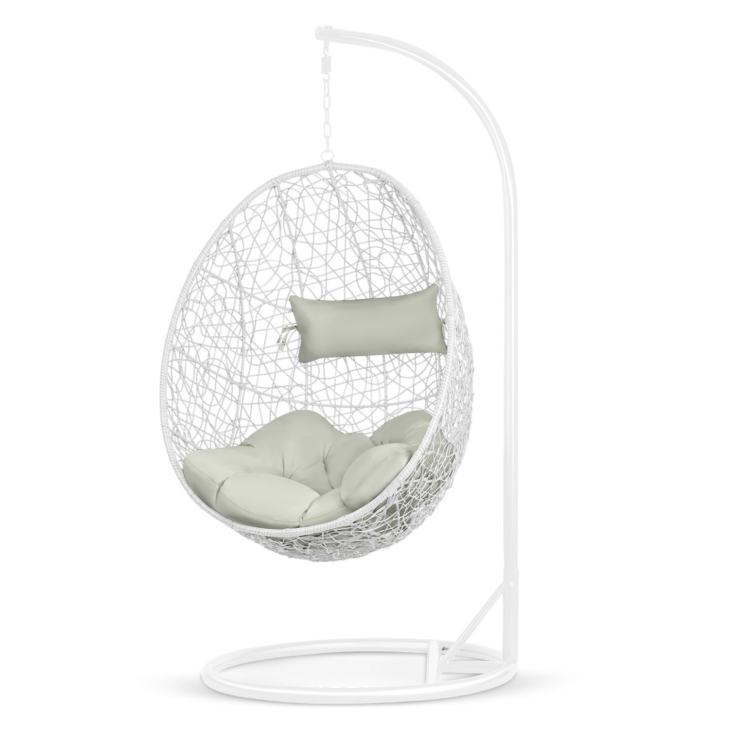 Brava ripptool valge + Sofotel hallid padjad - Image 3