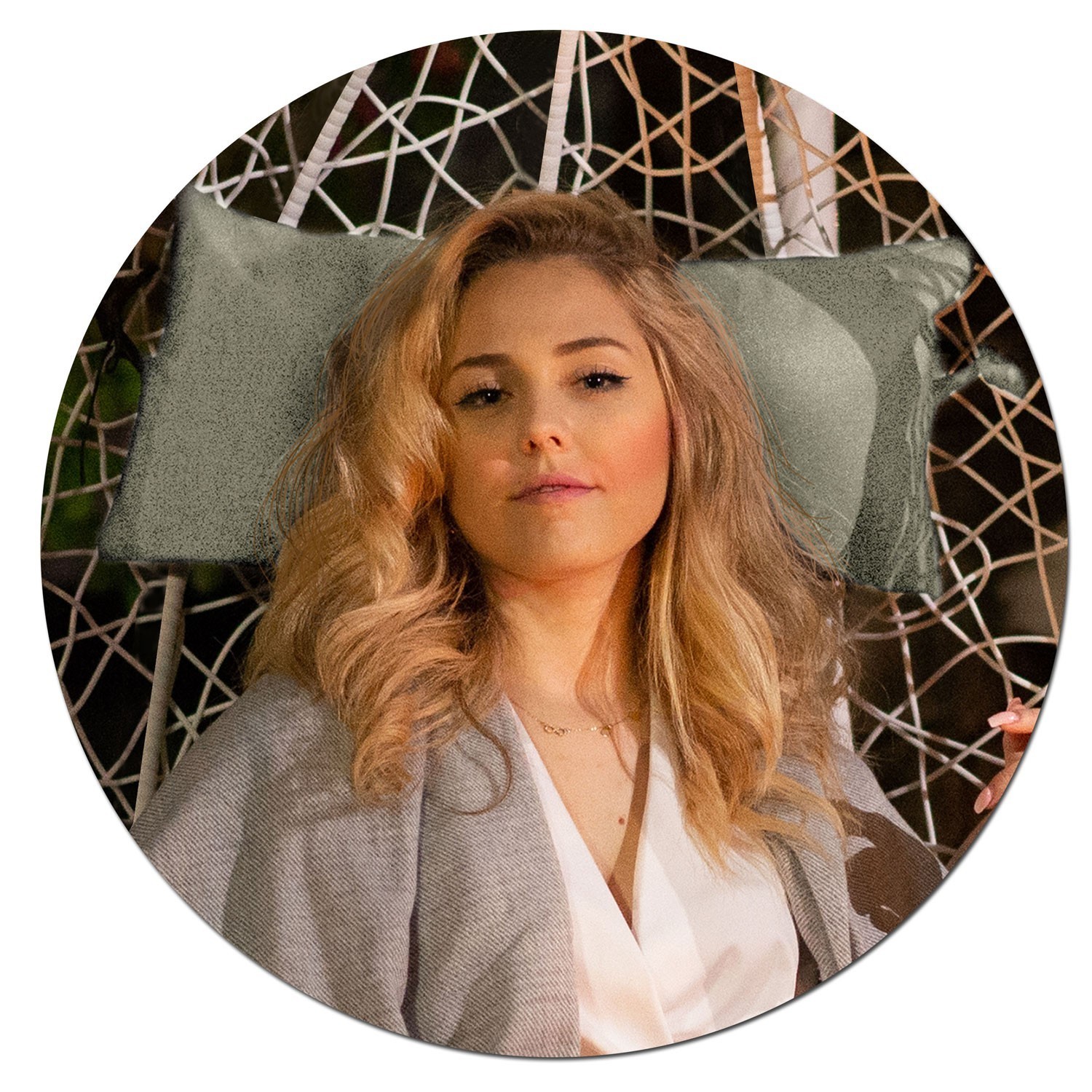 Brava ripptool valge + Sofotel hallid padjad - Image 4