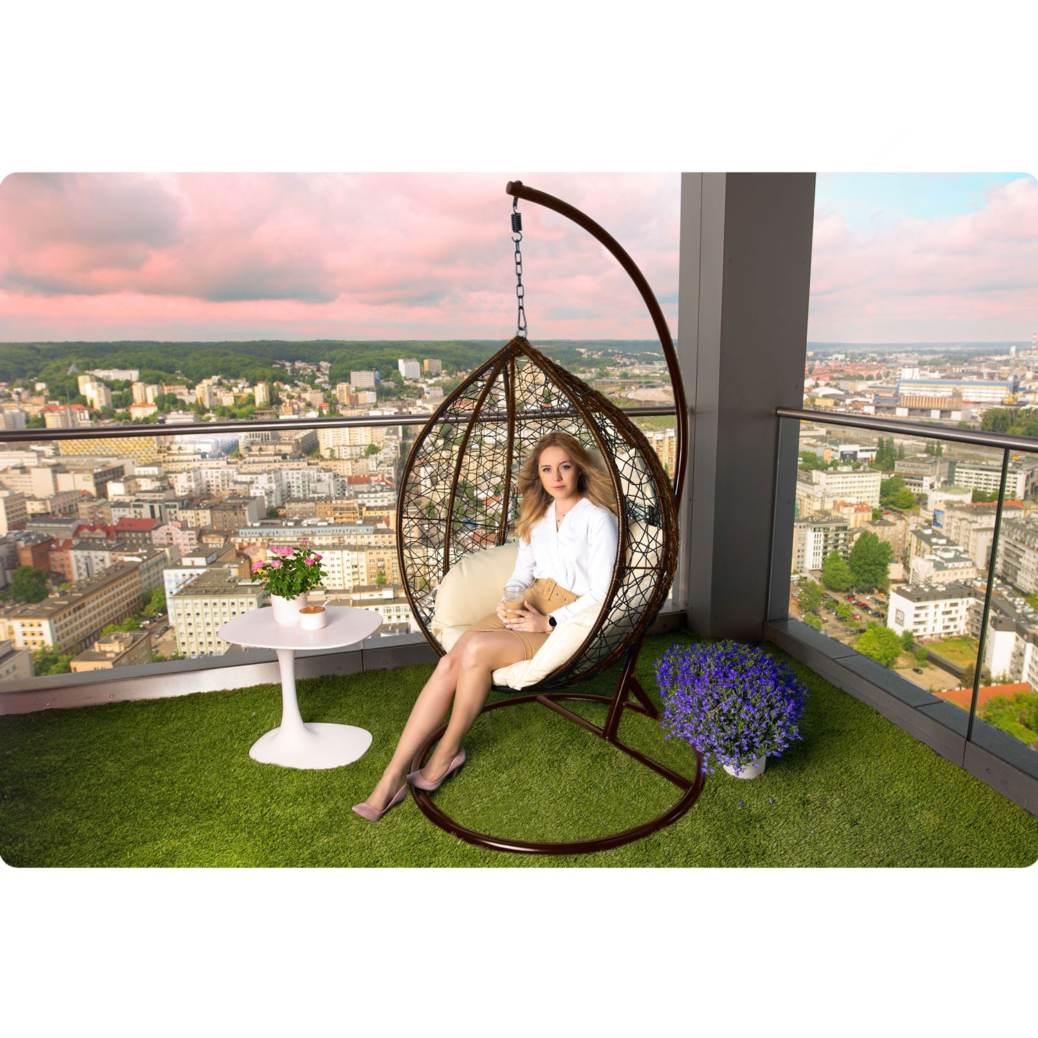 Havana pruun rippkiiktool + kreemikad padjad - Image 8